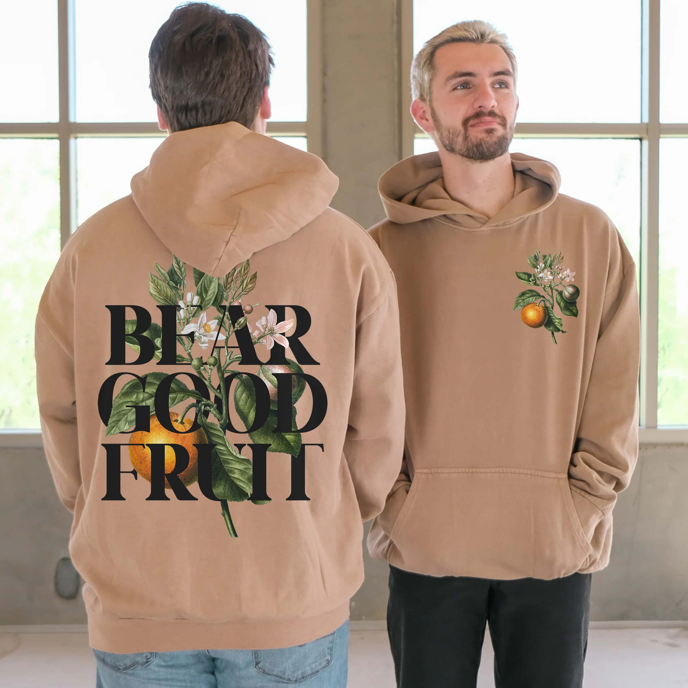 Bear Good Fruit Pullover Hoodie - Image 2