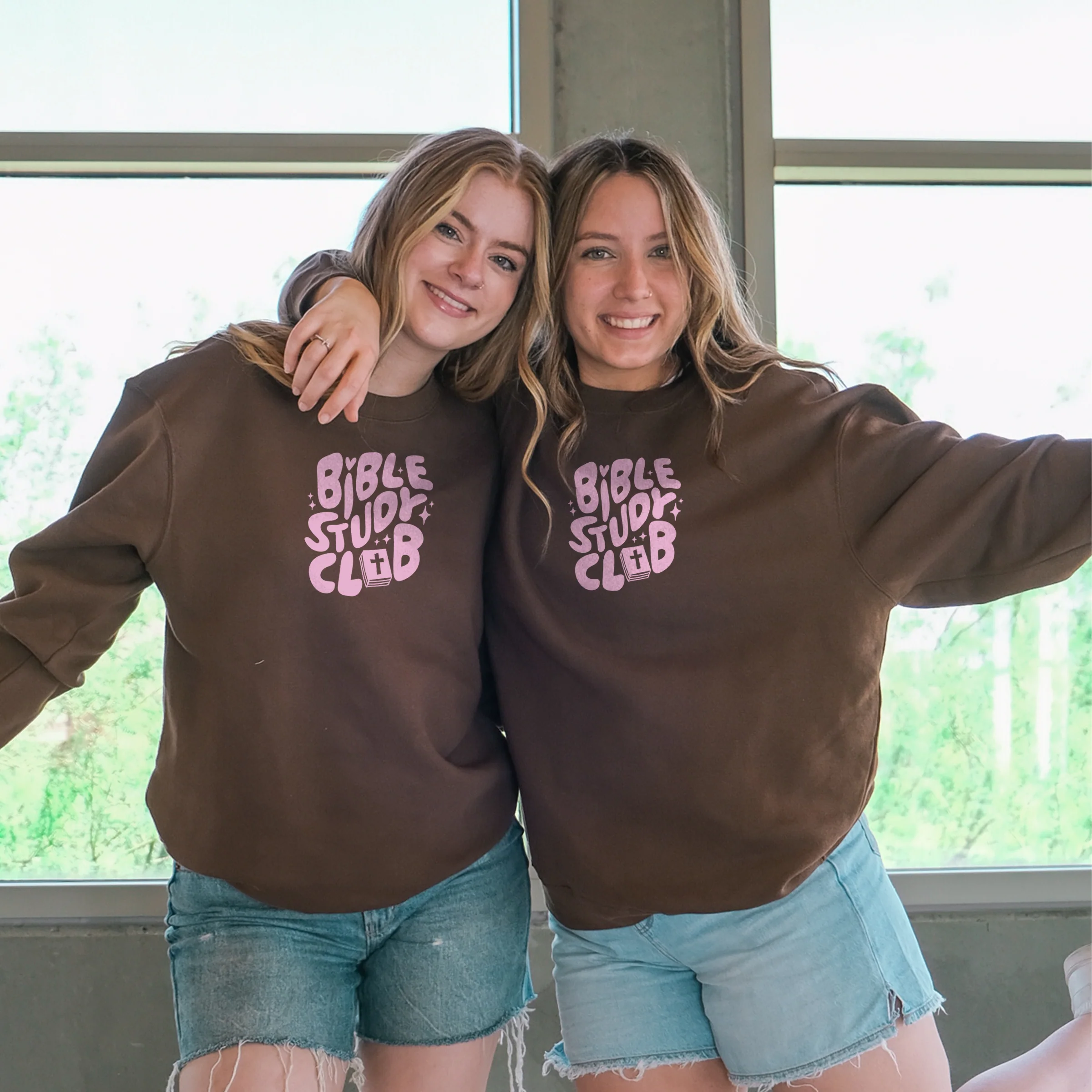 Bible Study Club Crewneck Sweatshirt - Image 2