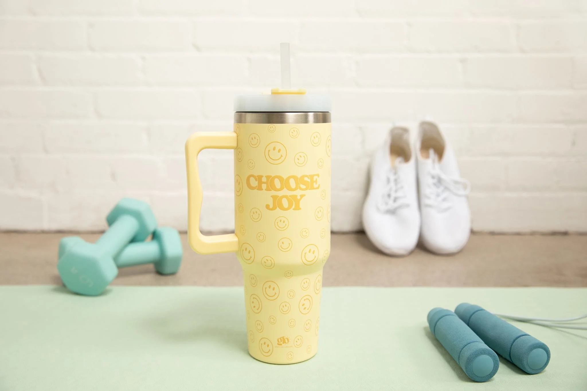 Choose Joy 40oz Tumbler w/ Handle - Image 2