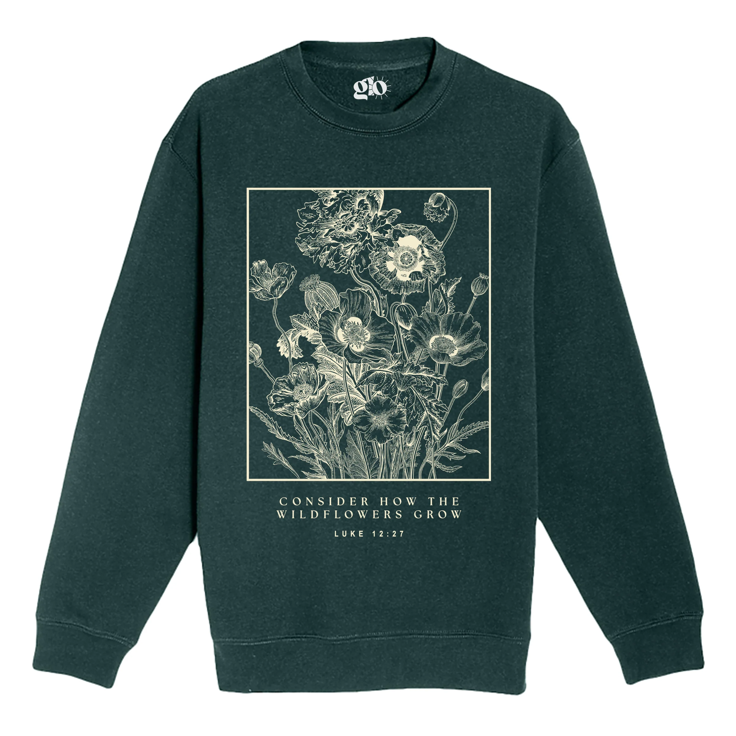 Consider The Wildflowers Crewneck Sweatshirt - Image 2