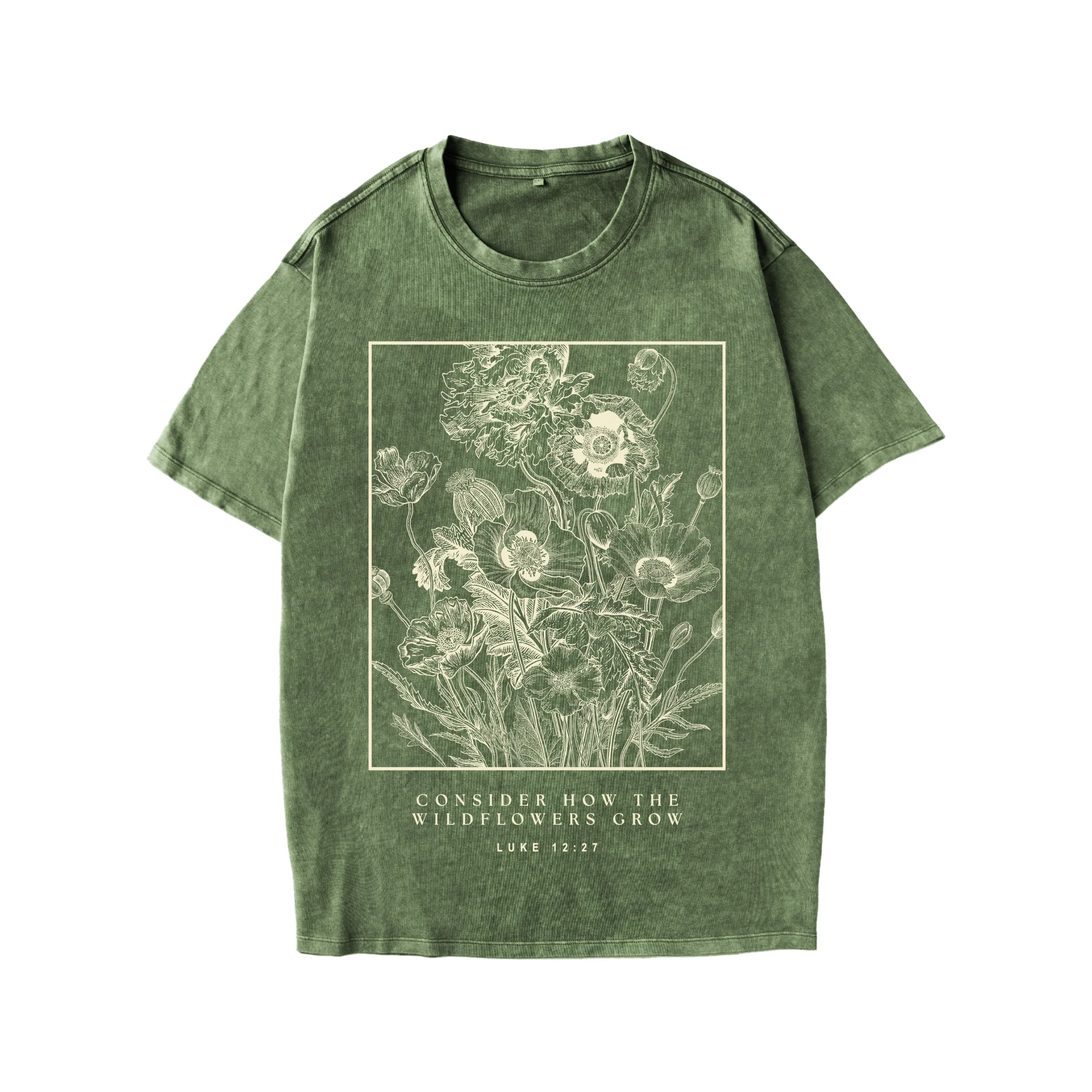 Consider The Wildflowers Tee - Vintage Wash - Image 2