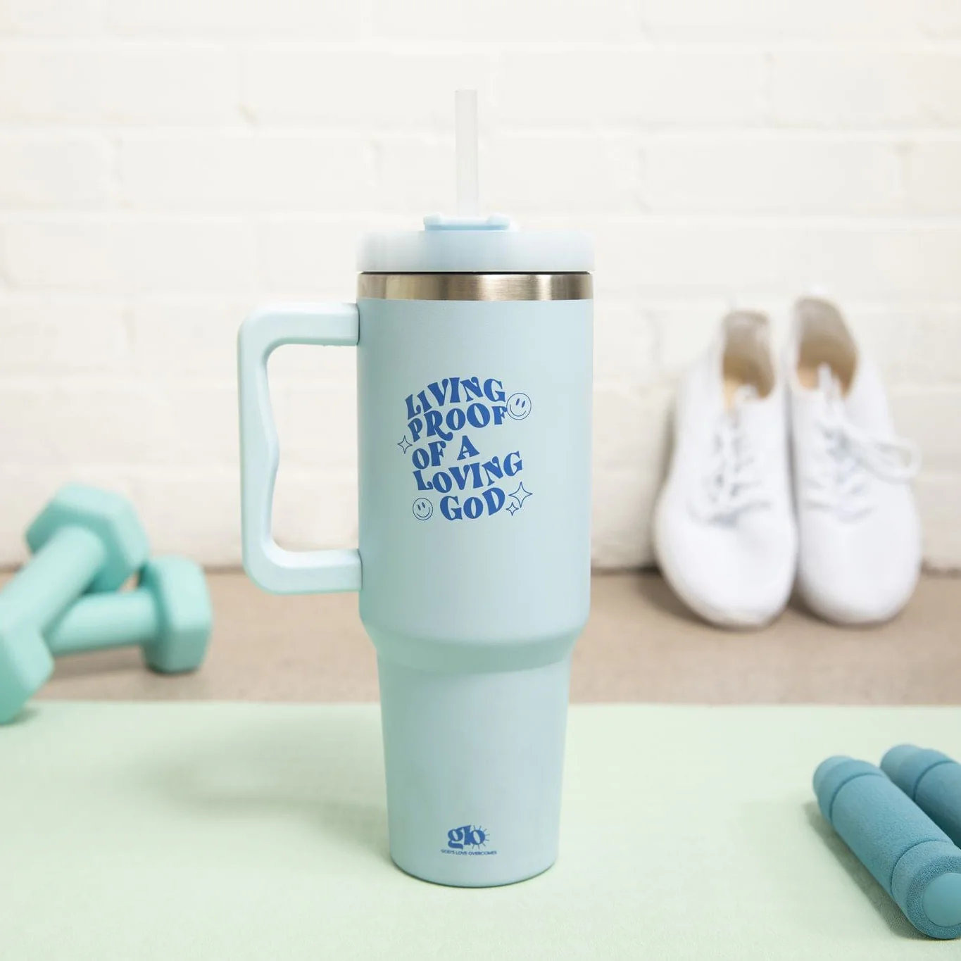 Living Proof 40oz Tumbler w/ Handle - Image 2