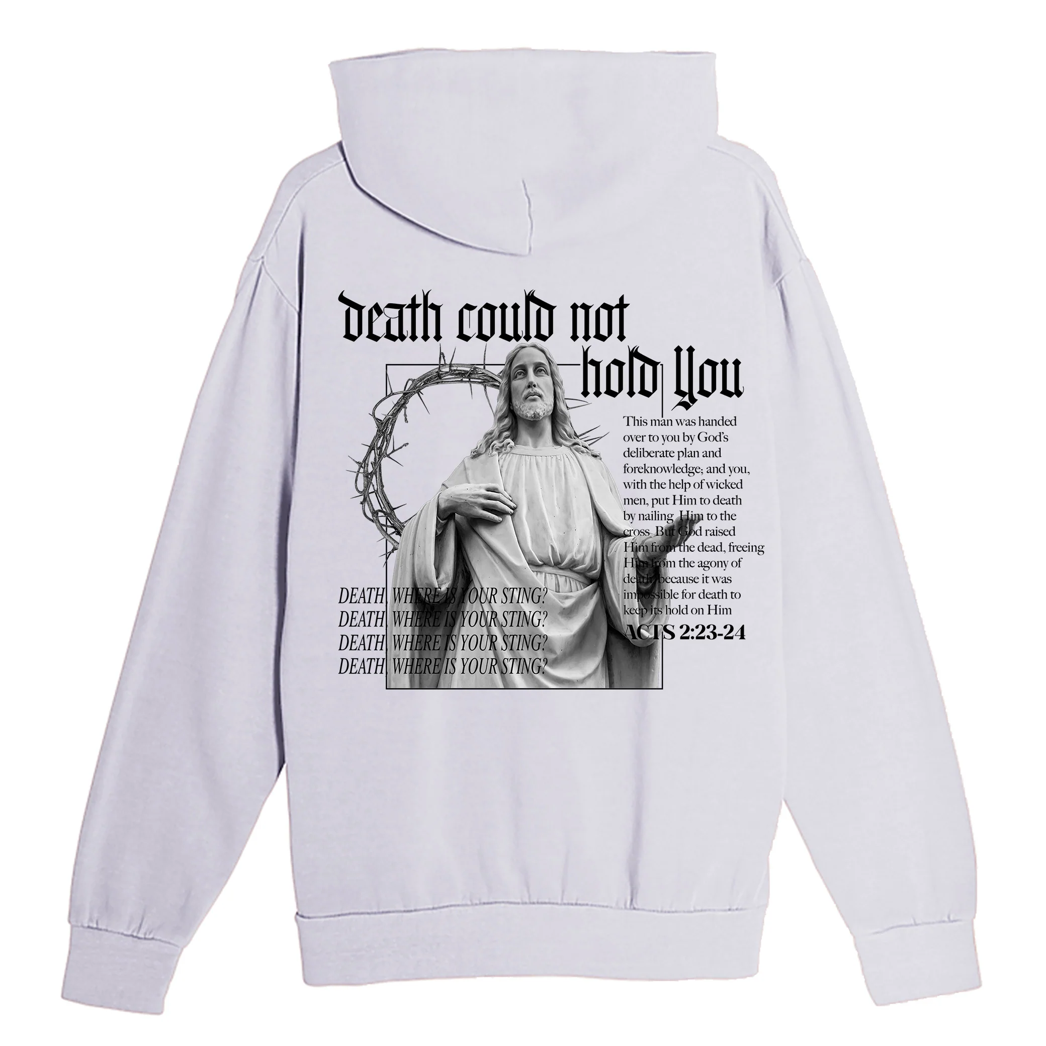 Death Could Not Hold You Pullover Hoodie - Image 5