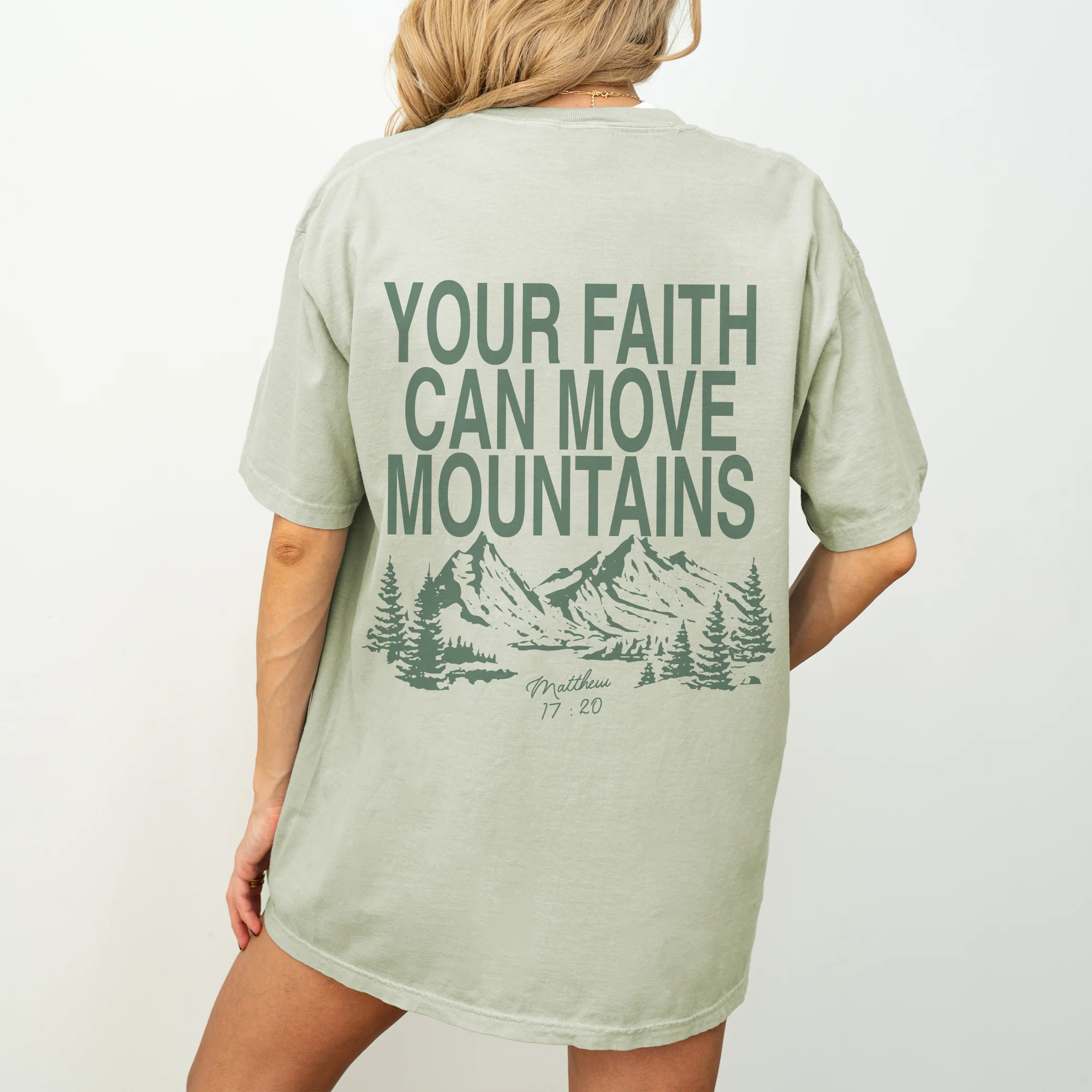 Faith Can Move Mountains Tee