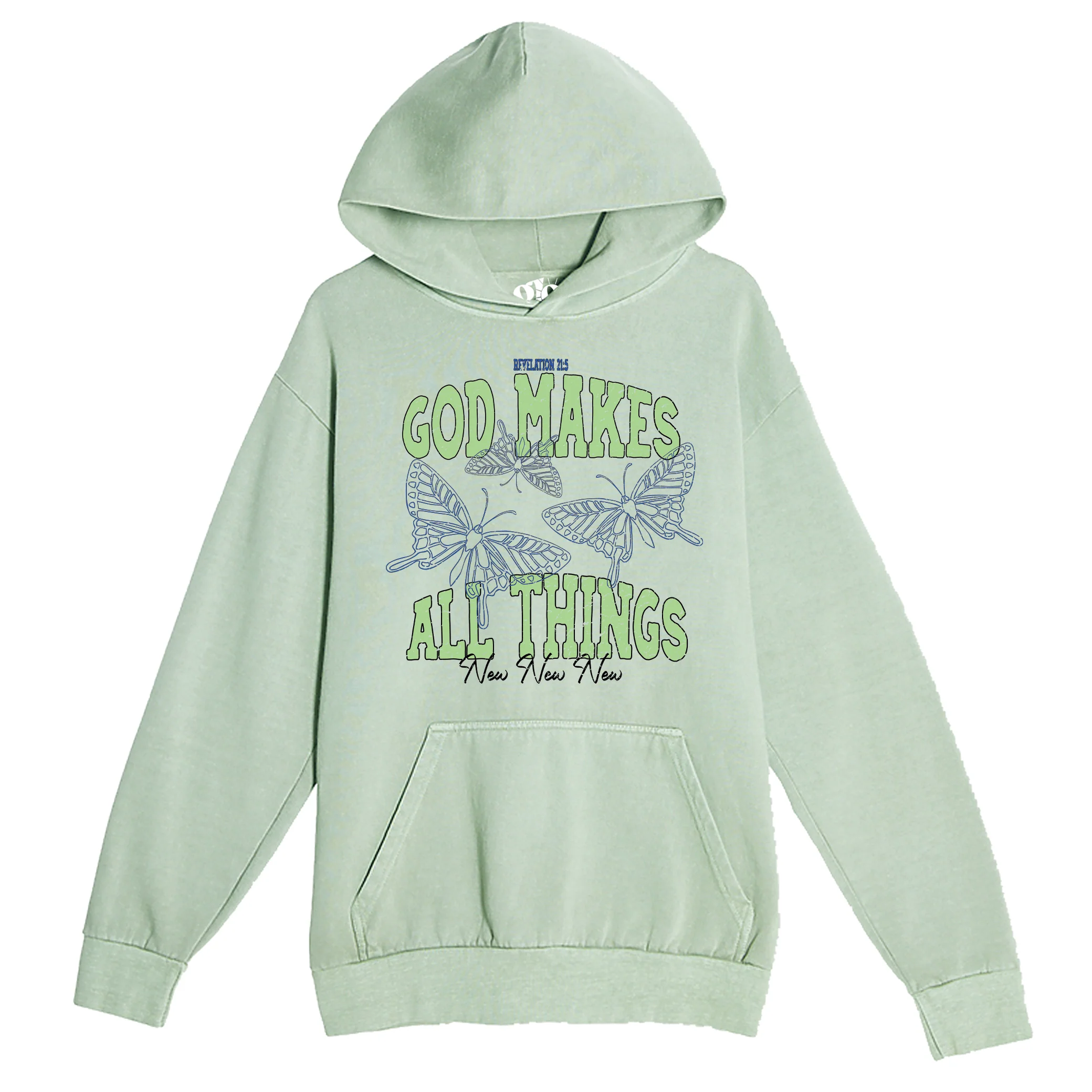 God Makes All Things New Pullover Hoodie - Image 2