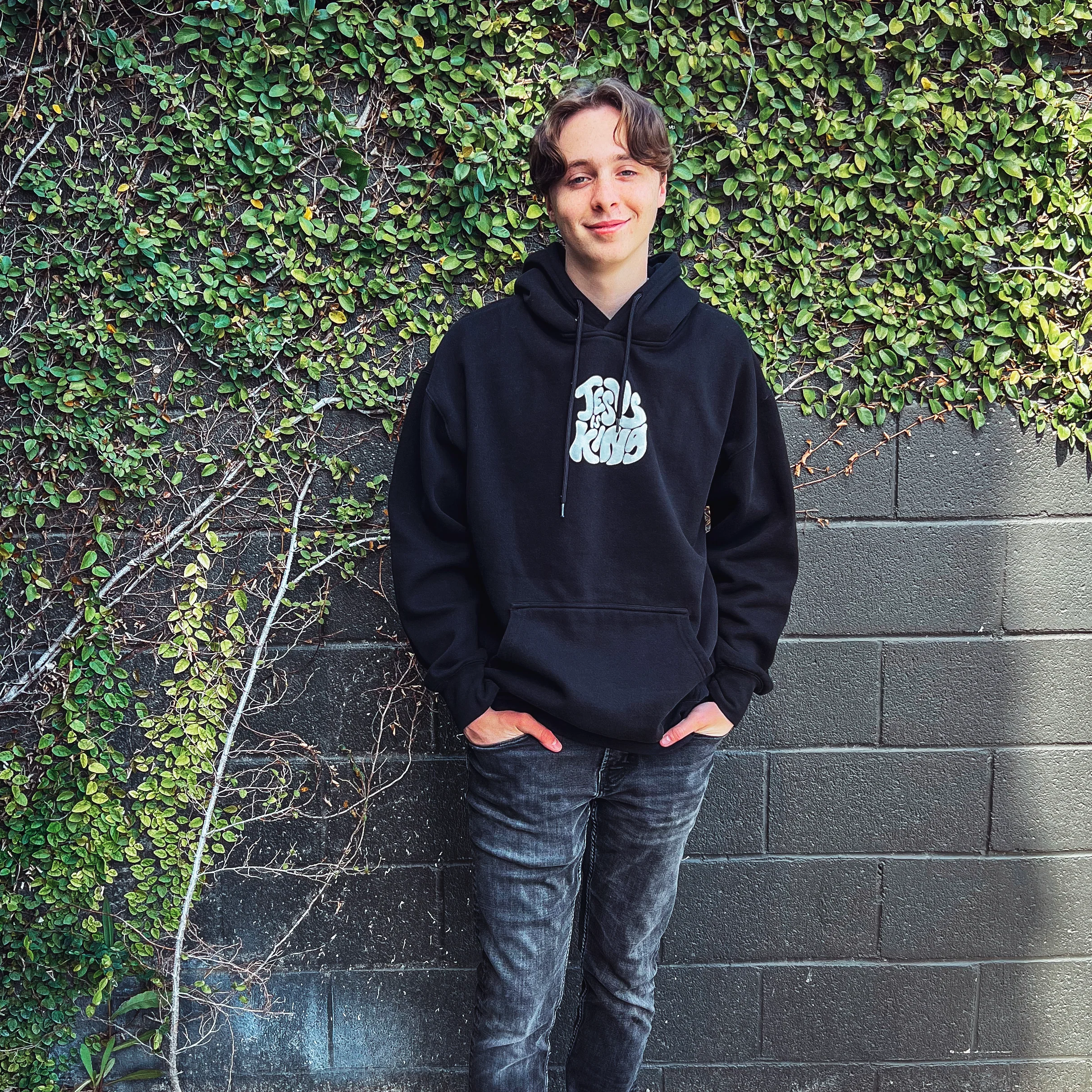 Jesus is King Pullover Hoodie - Image 2