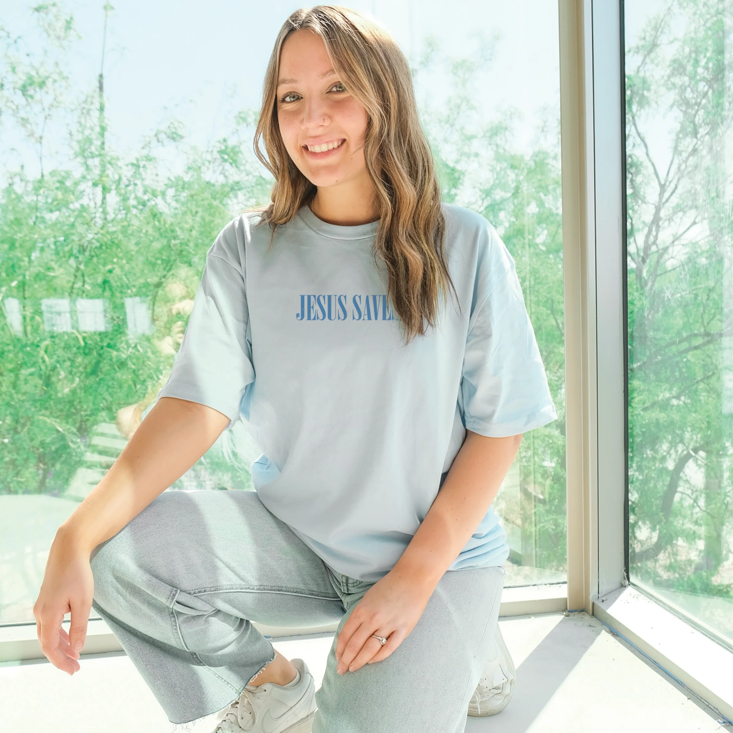 Jesus Saves Tee - Image 3