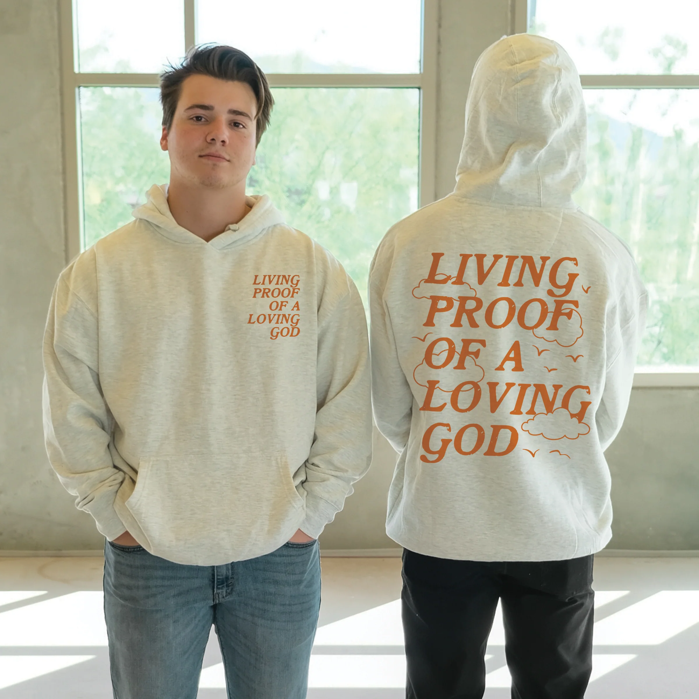 Living Proof Loving God Pullover Hoodie - Image 3