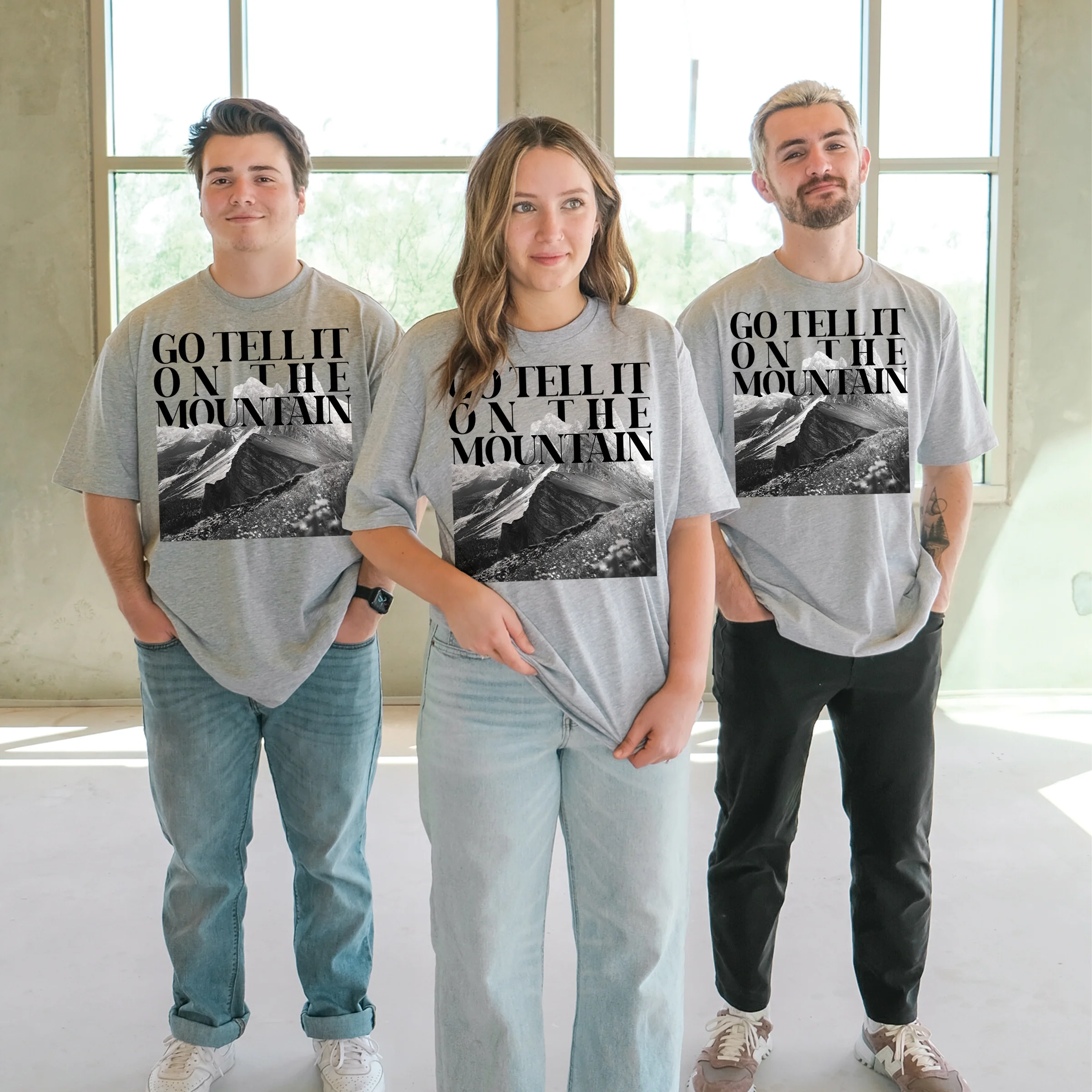 Go Tell It On The Mountain Tee - Image 2