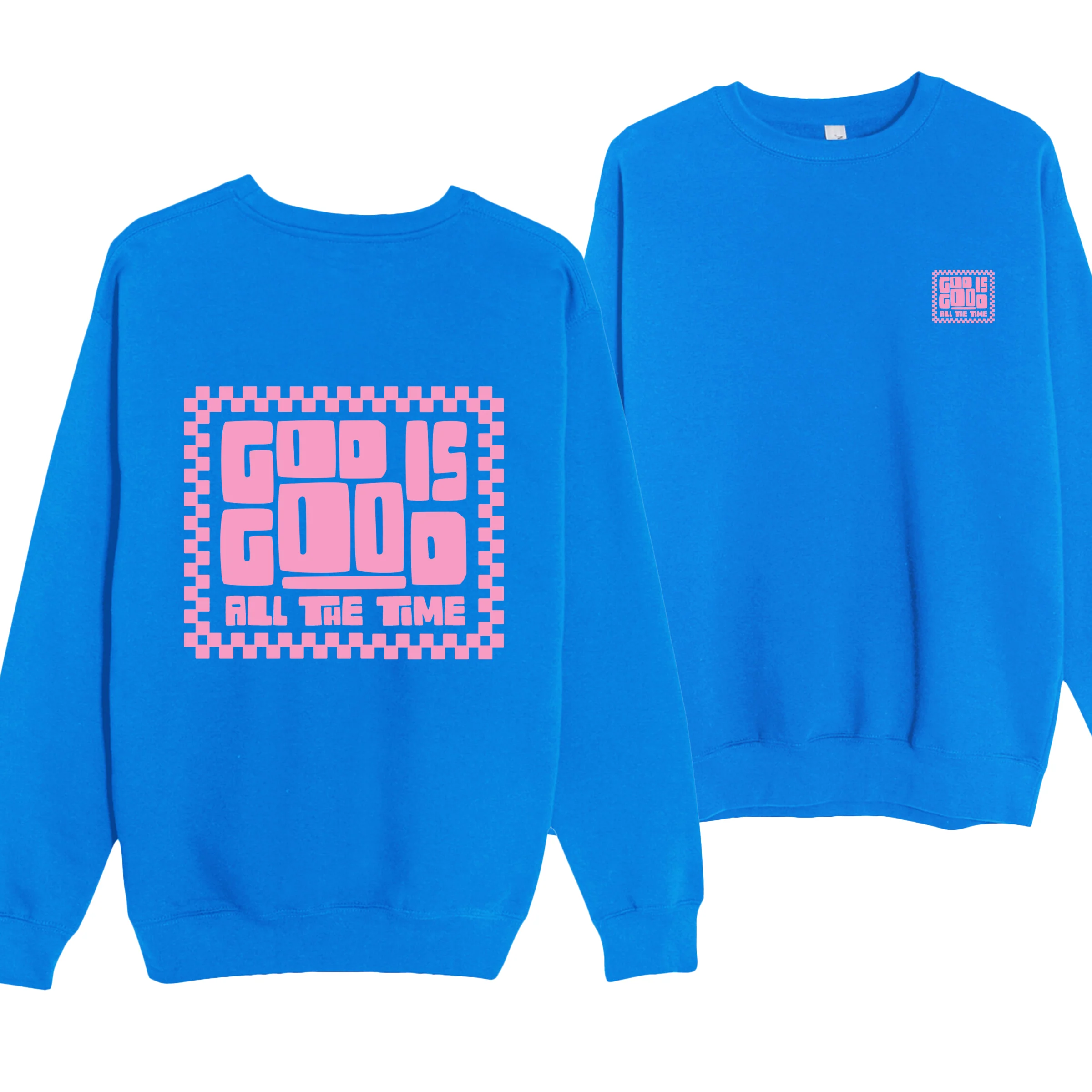 God Is Good Crewneck Sweatshirt - Image 3
