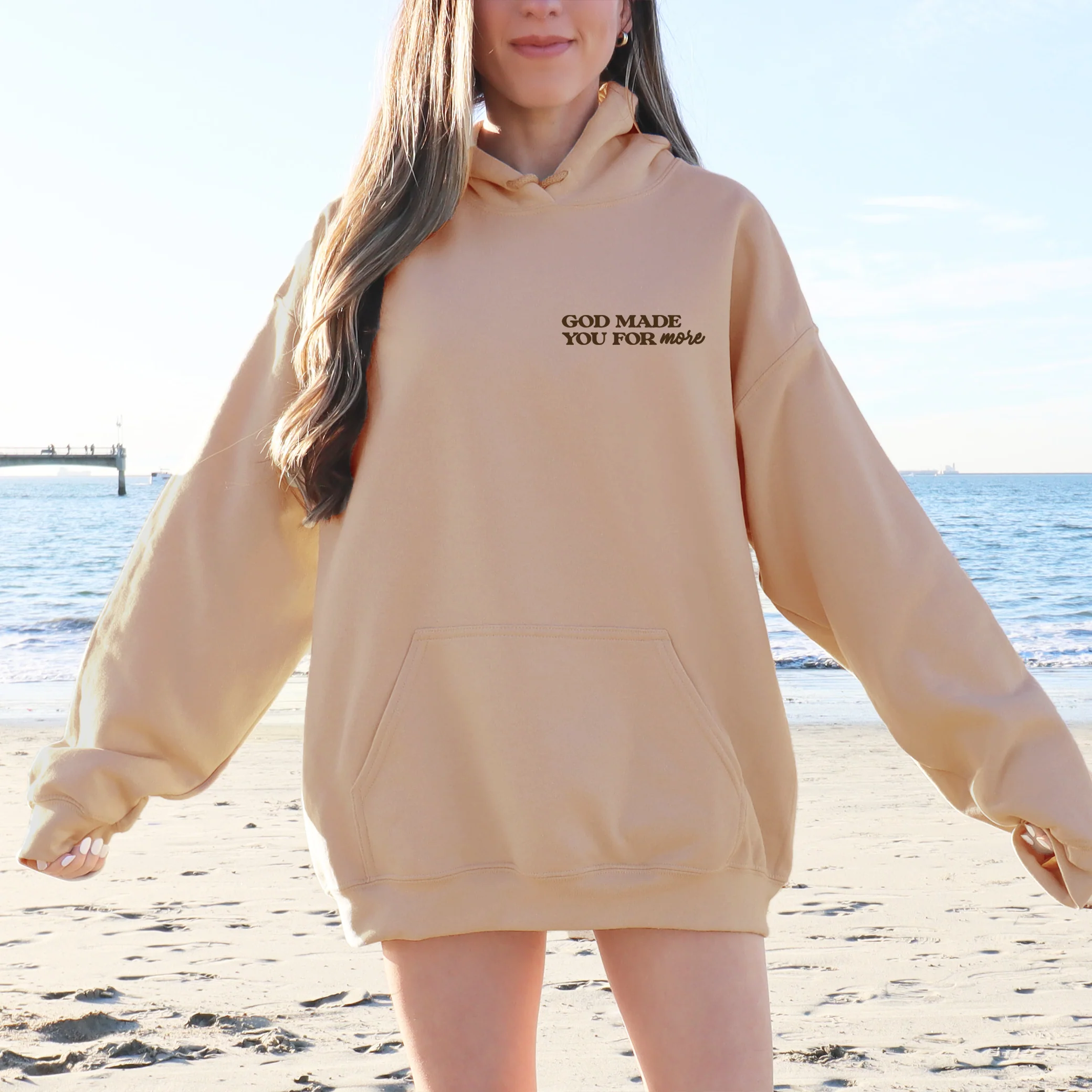 God Made You For More Pullover Hoodie - Image 2