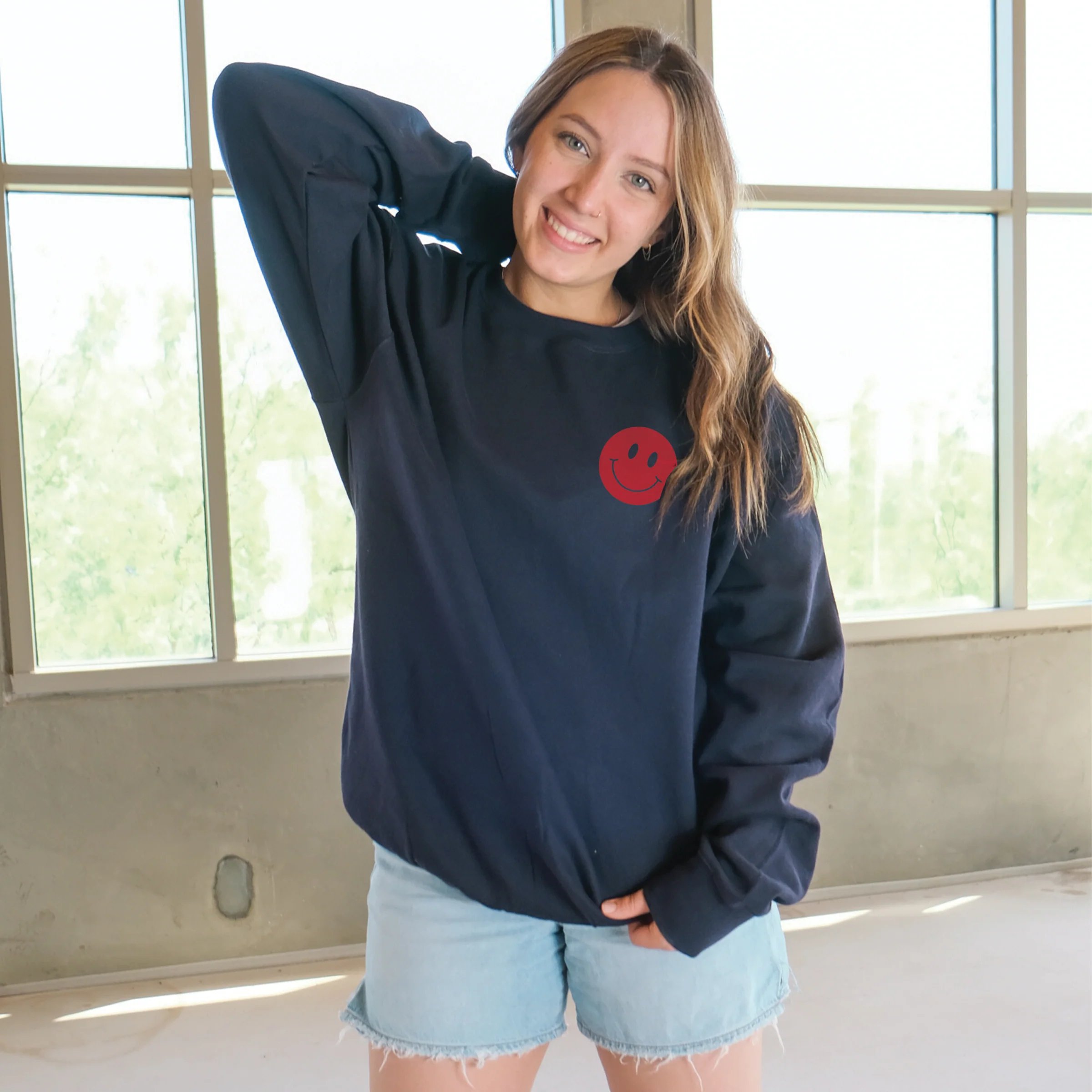 God Says Crewneck Sweatshirt - Image 3