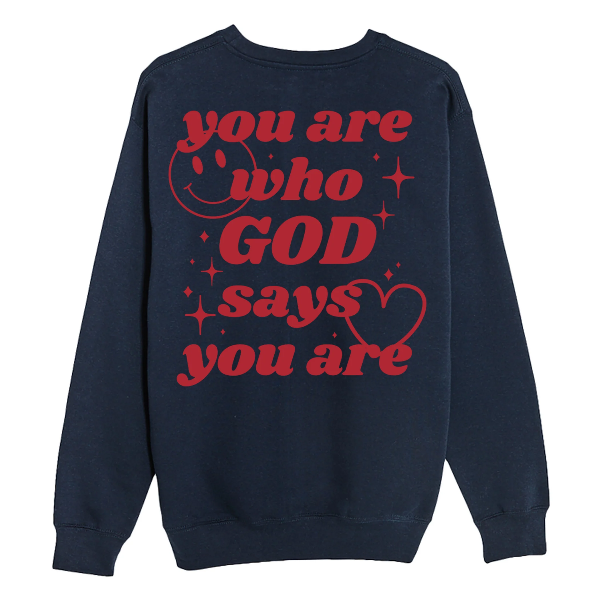 God Says Crewneck Sweatshirt - Image 5
