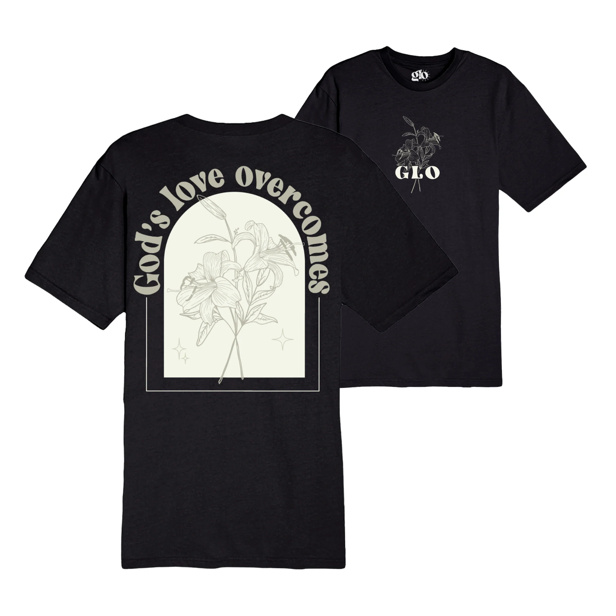 God's Love Overcomes Tee - Image 2