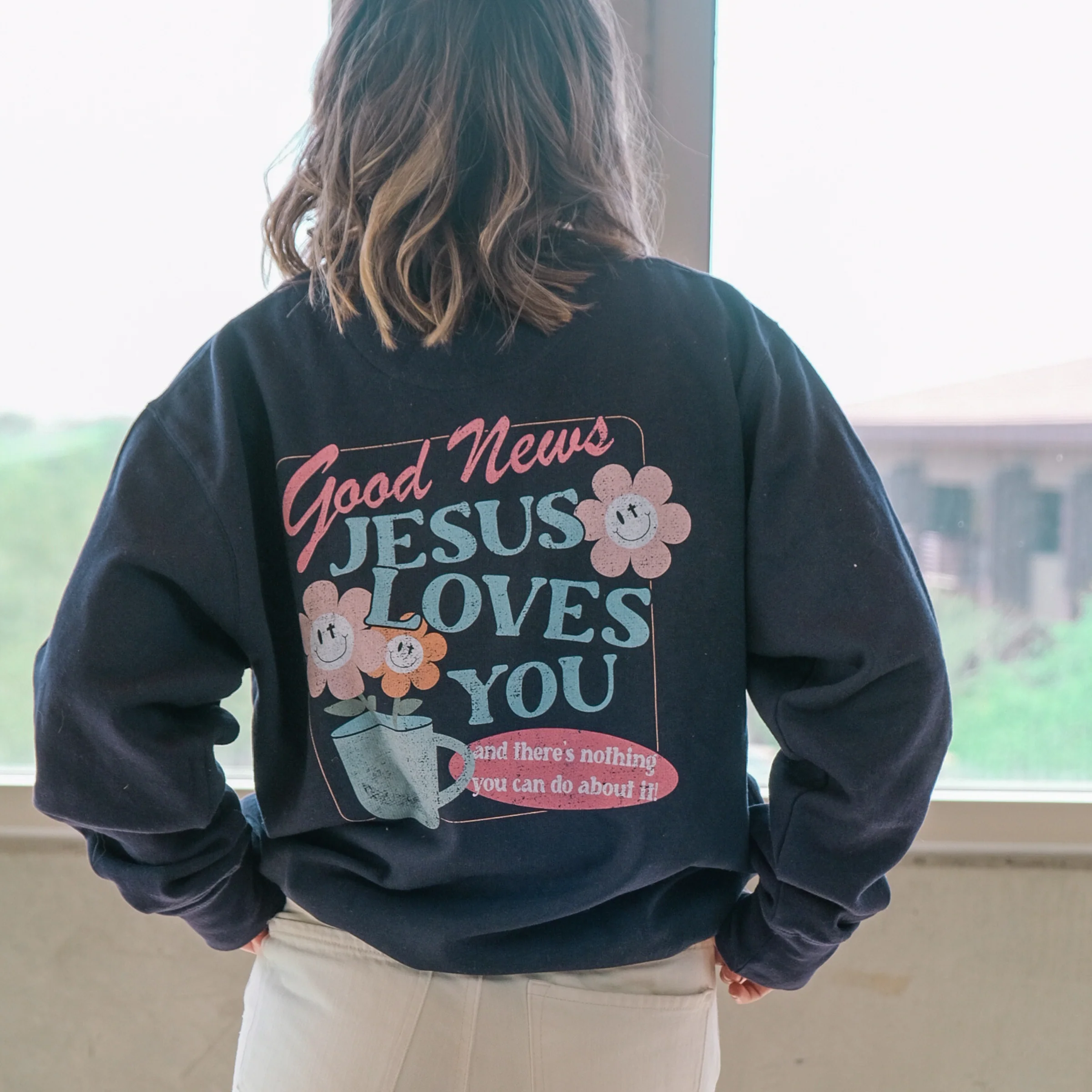 Good News Crewneck Sweatshirt - Image 2