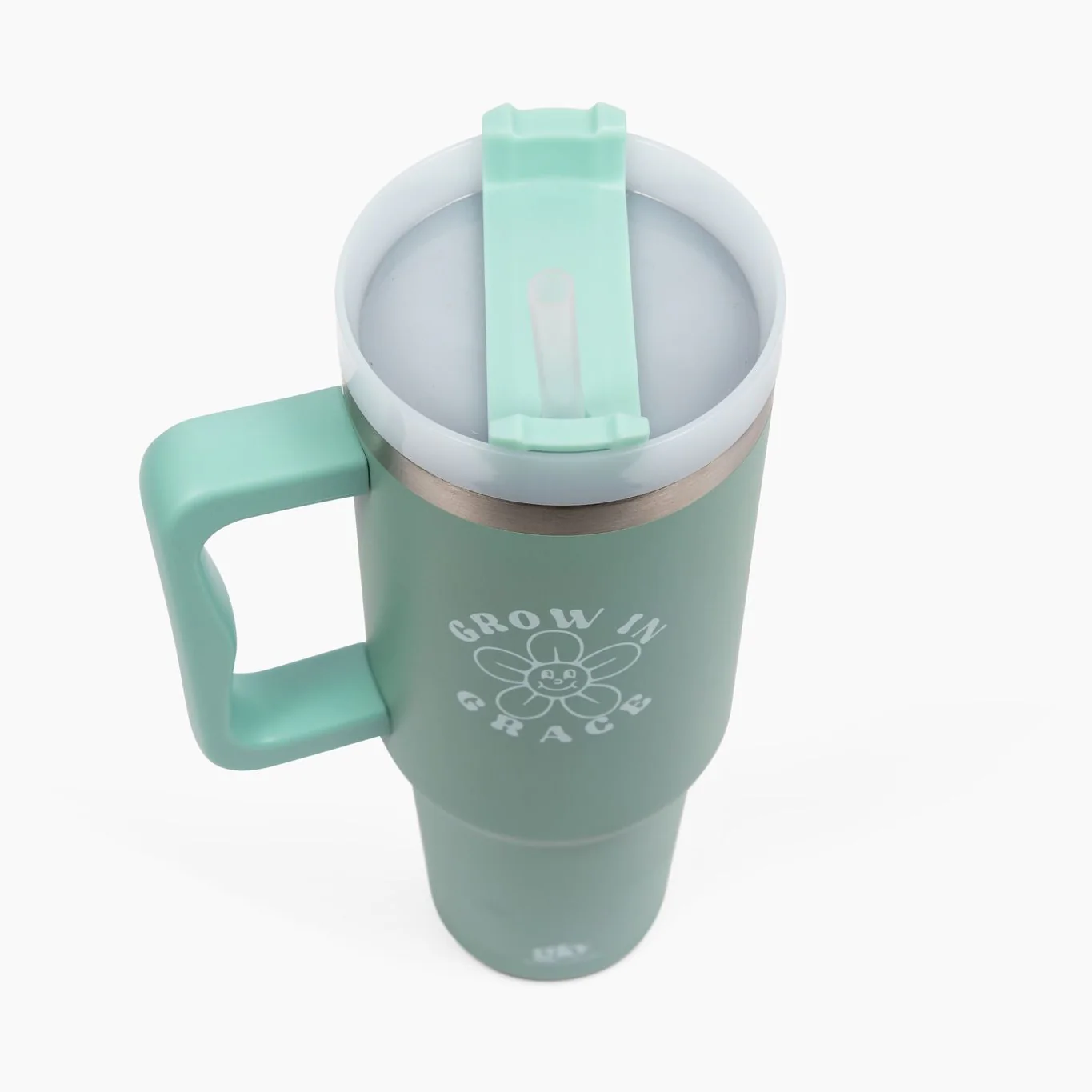 Grow in Grace 40oz Tumbler w/ Handle - Image 3