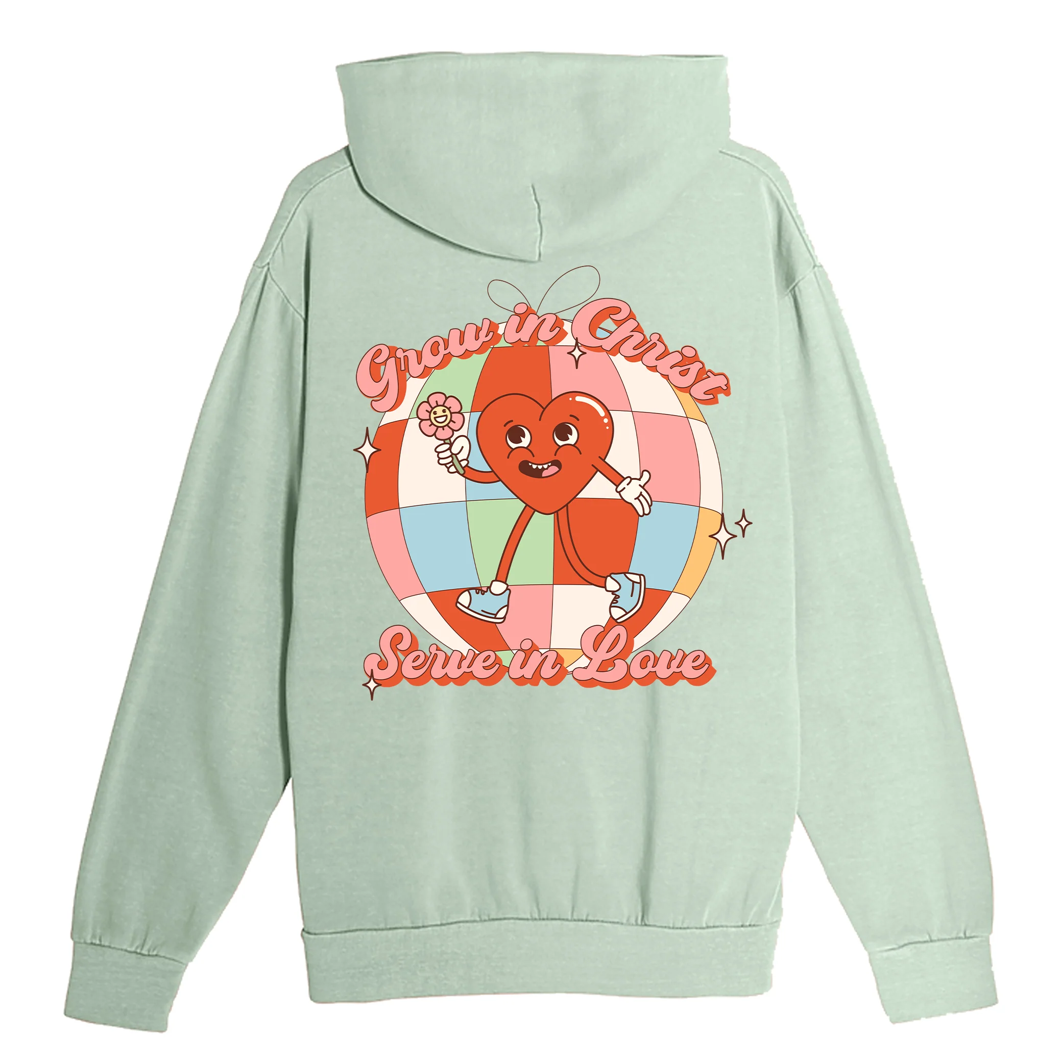 Grow Serve Love Pullover Hoodie - Image 5