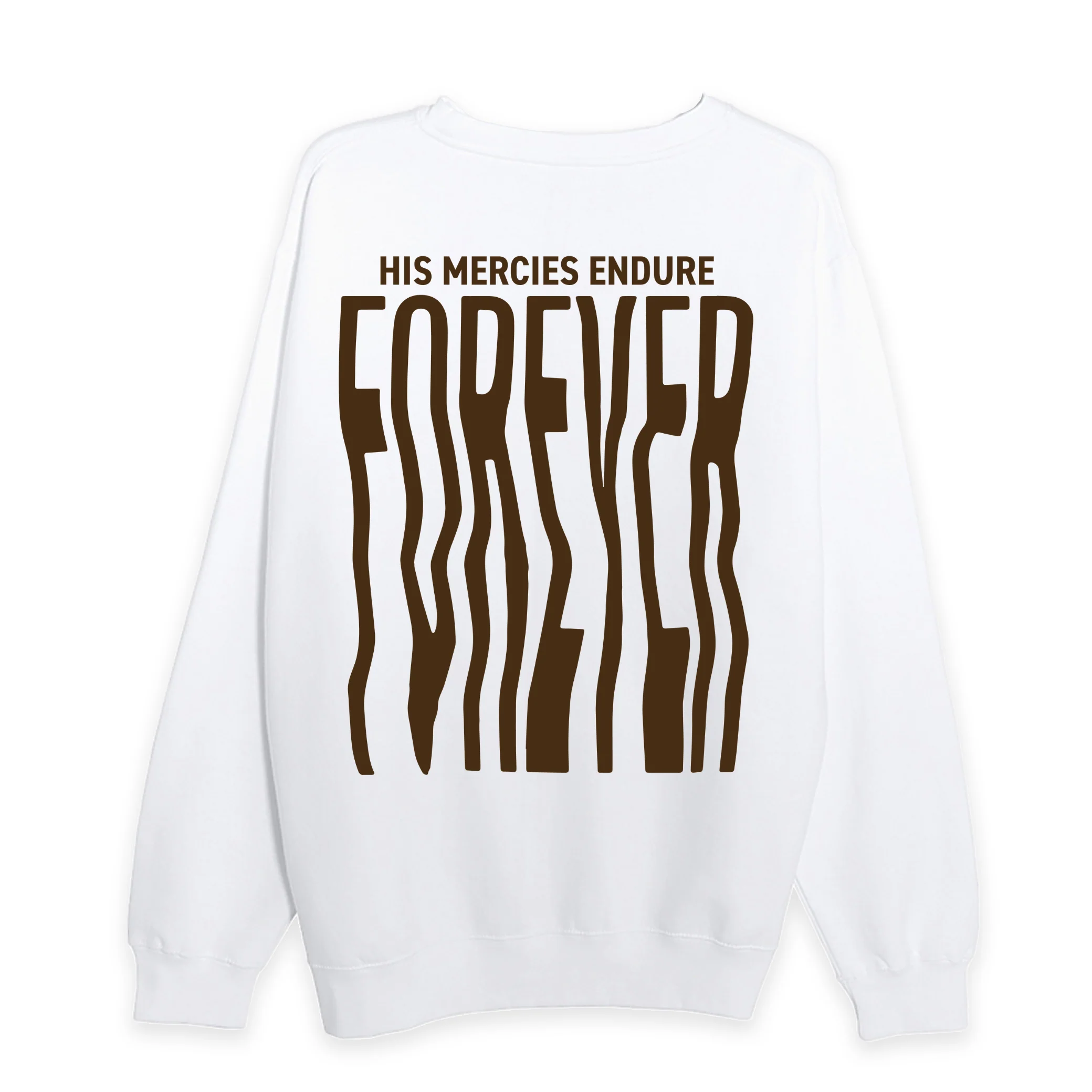 His Mercies Endure Forever Crewneck Sweatshirt - Image 5