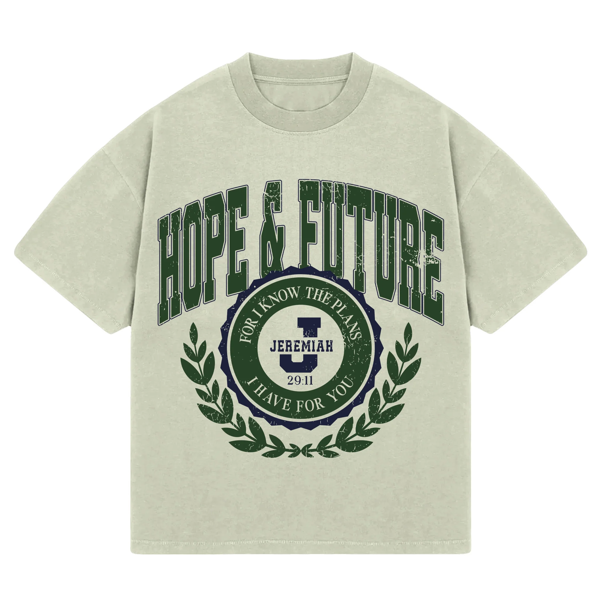 Jeremiah 29:11 Collegiate Tee - Image 2