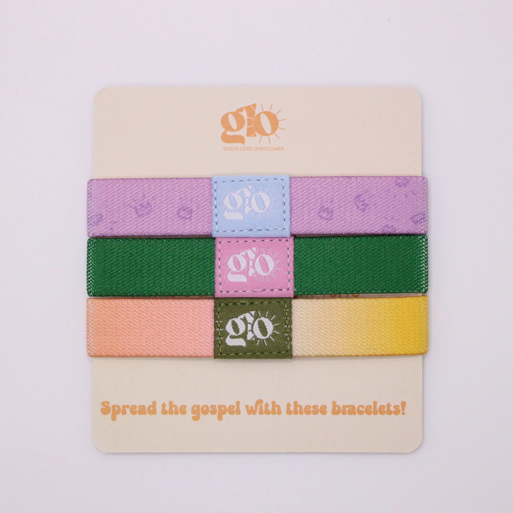 Jesus is King - One Size 3 Pack of Wristbands - Multi Color - One Size - Image 3