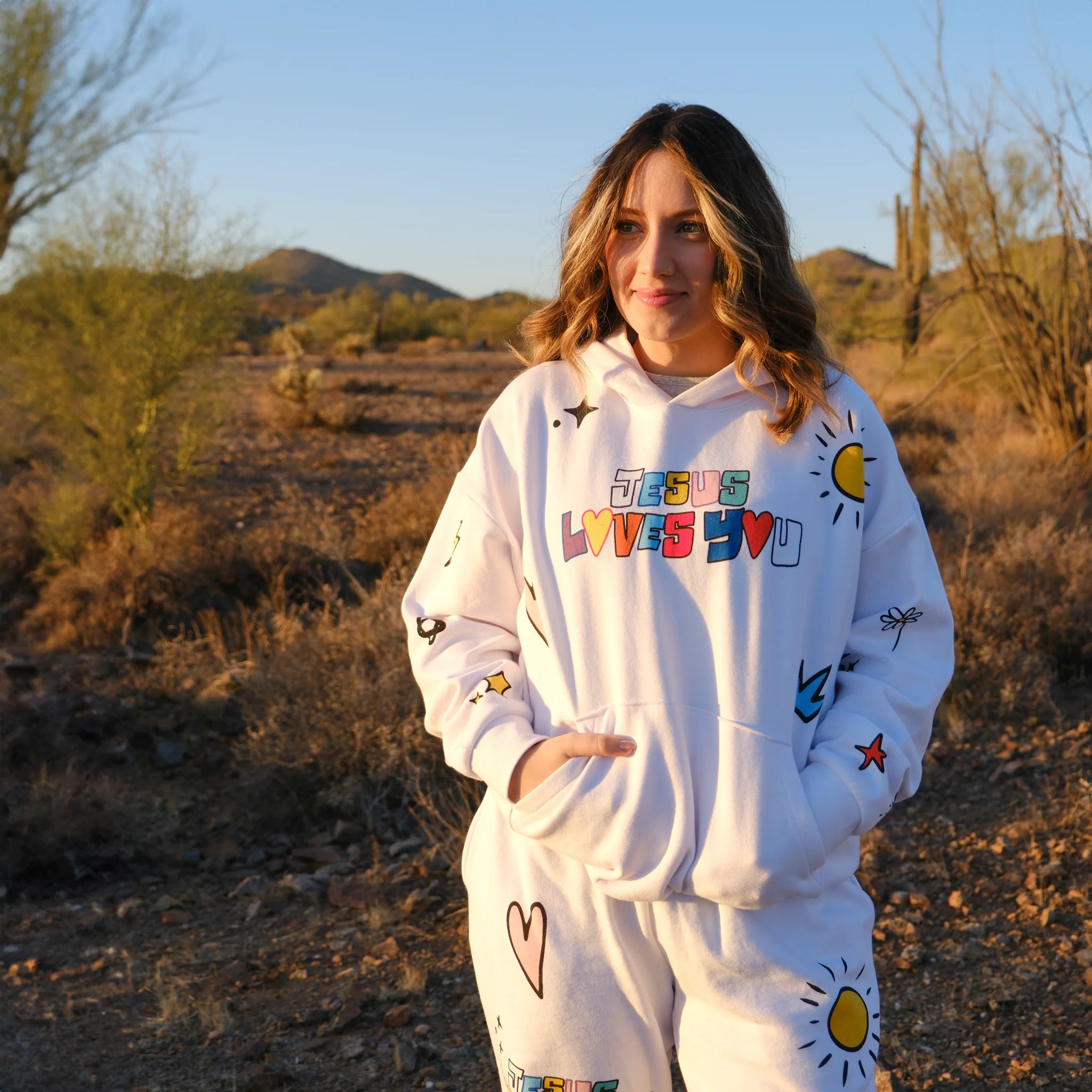 Jesus Loves You Pullover Hoodie
