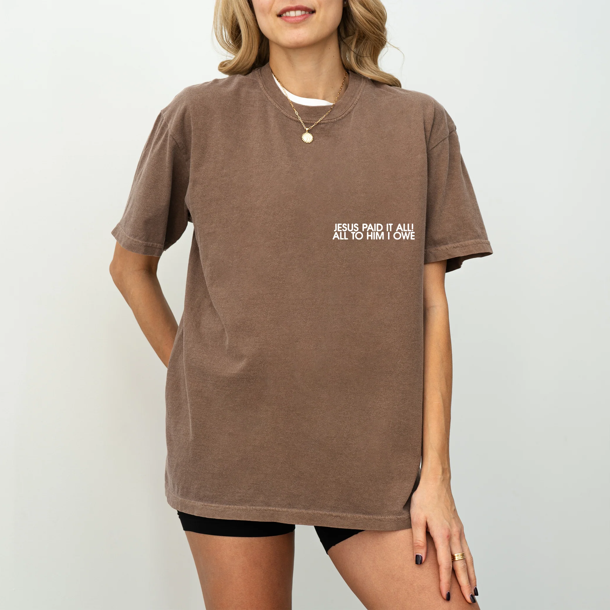 Jesus Paid It All Tee - Image 2