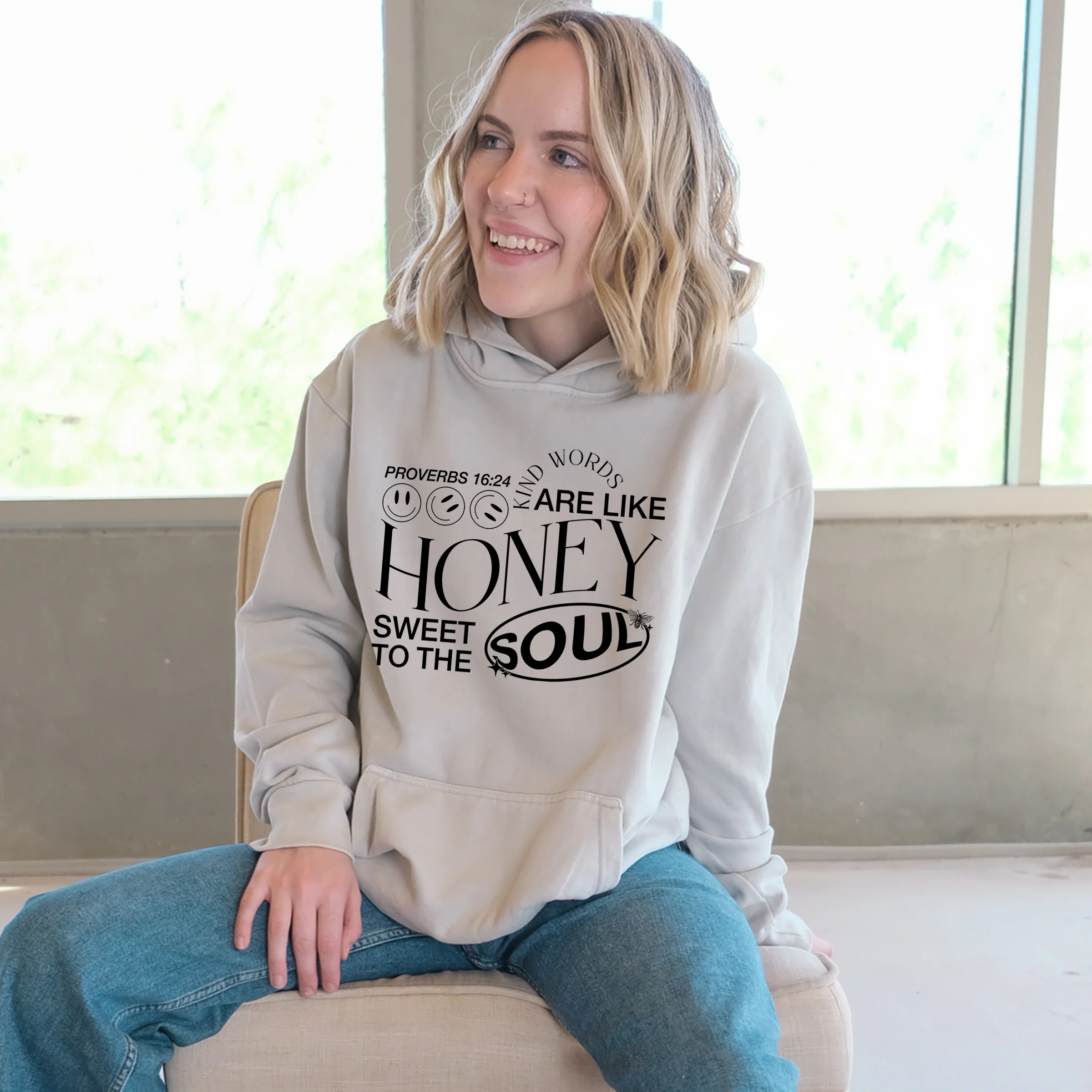Kind Words Pullover Hoodie - Image 2