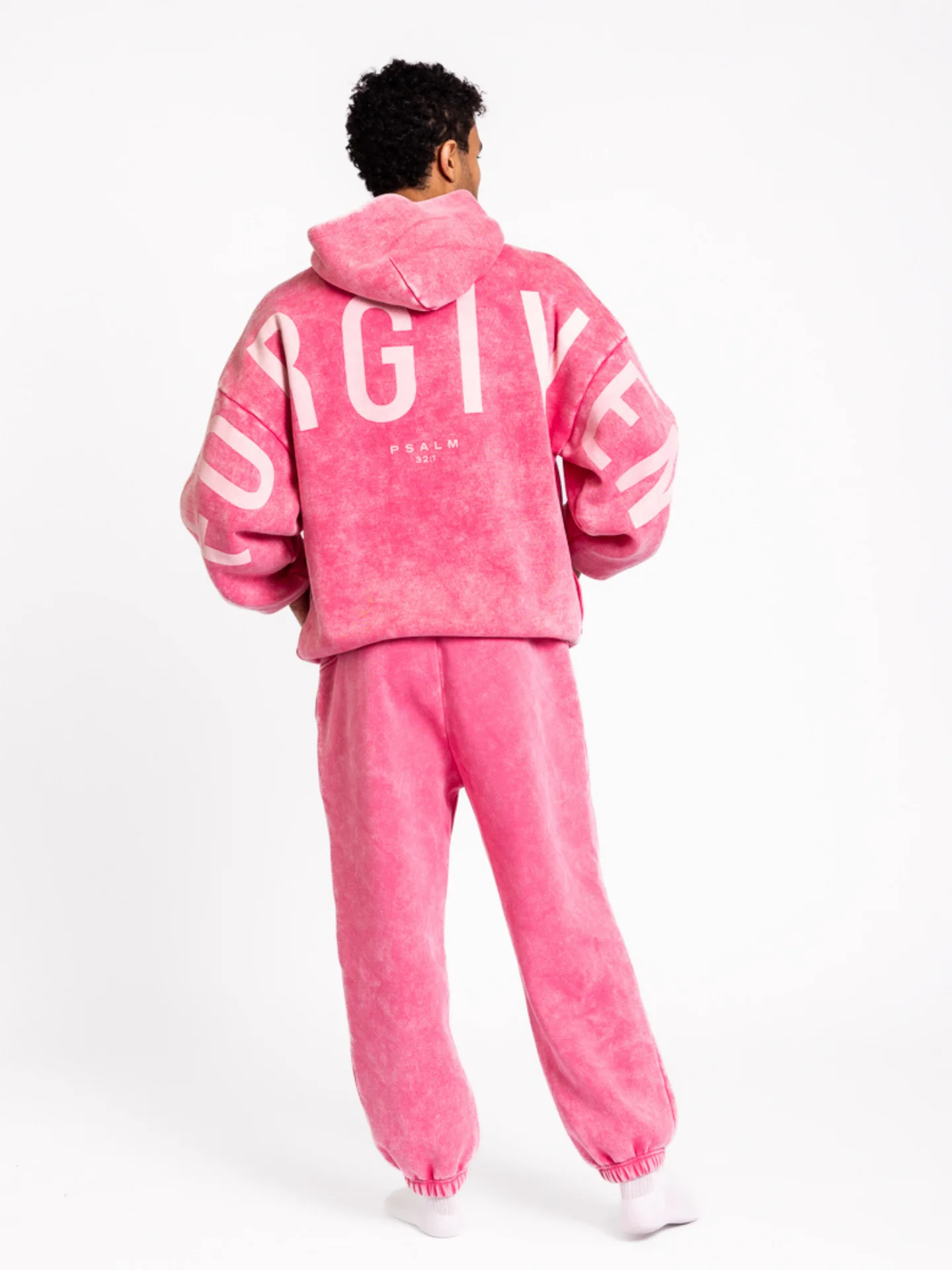 Kingdom Essential Hoodie - Snow Wash - Hot Pink - Image 7
