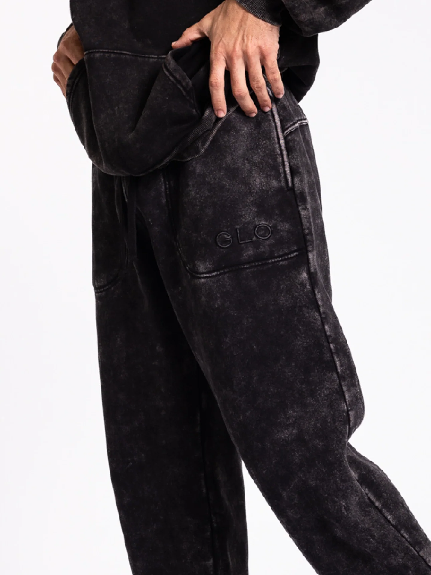 Kingdom Essential Hoodie - Snow Wash - Black [PREORDER] - Image 3