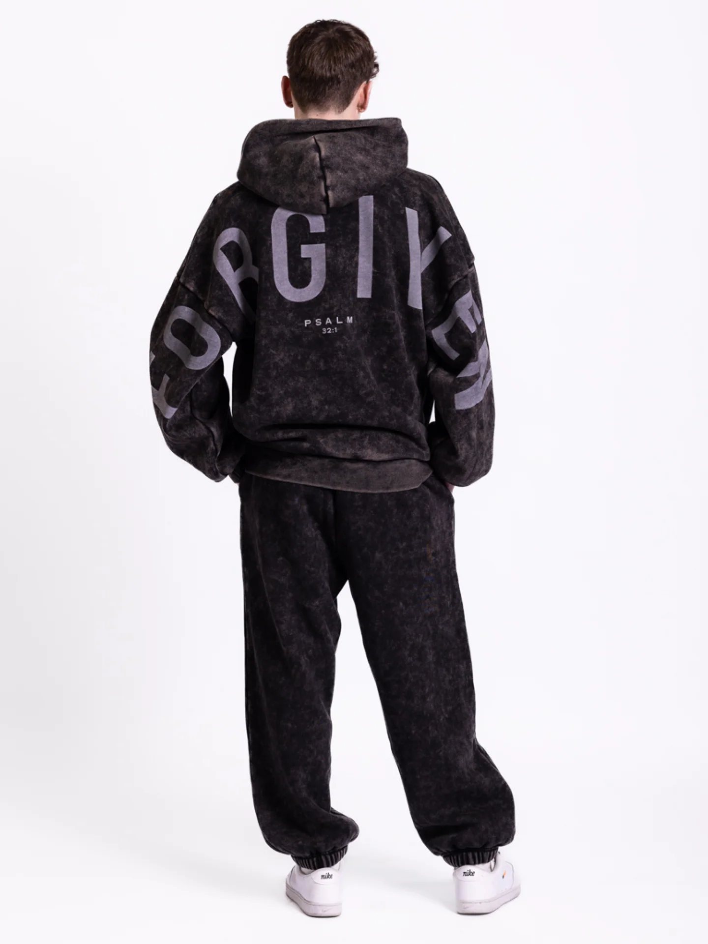 Kingdom Essential Hoodie - Snow Wash - Black [PREORDER] - Image 4