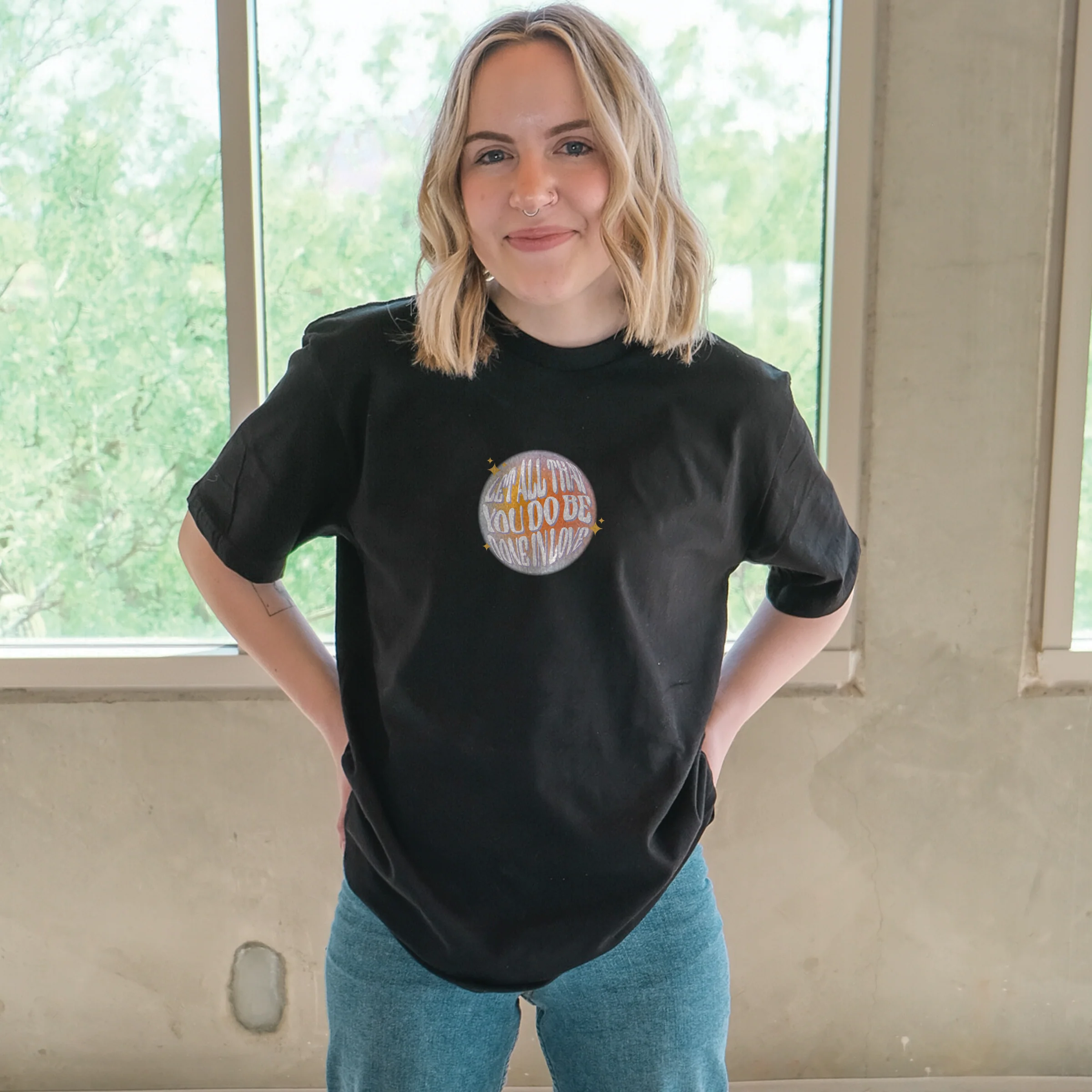 Let All That You Do Be Done In Love Tee - Image 3