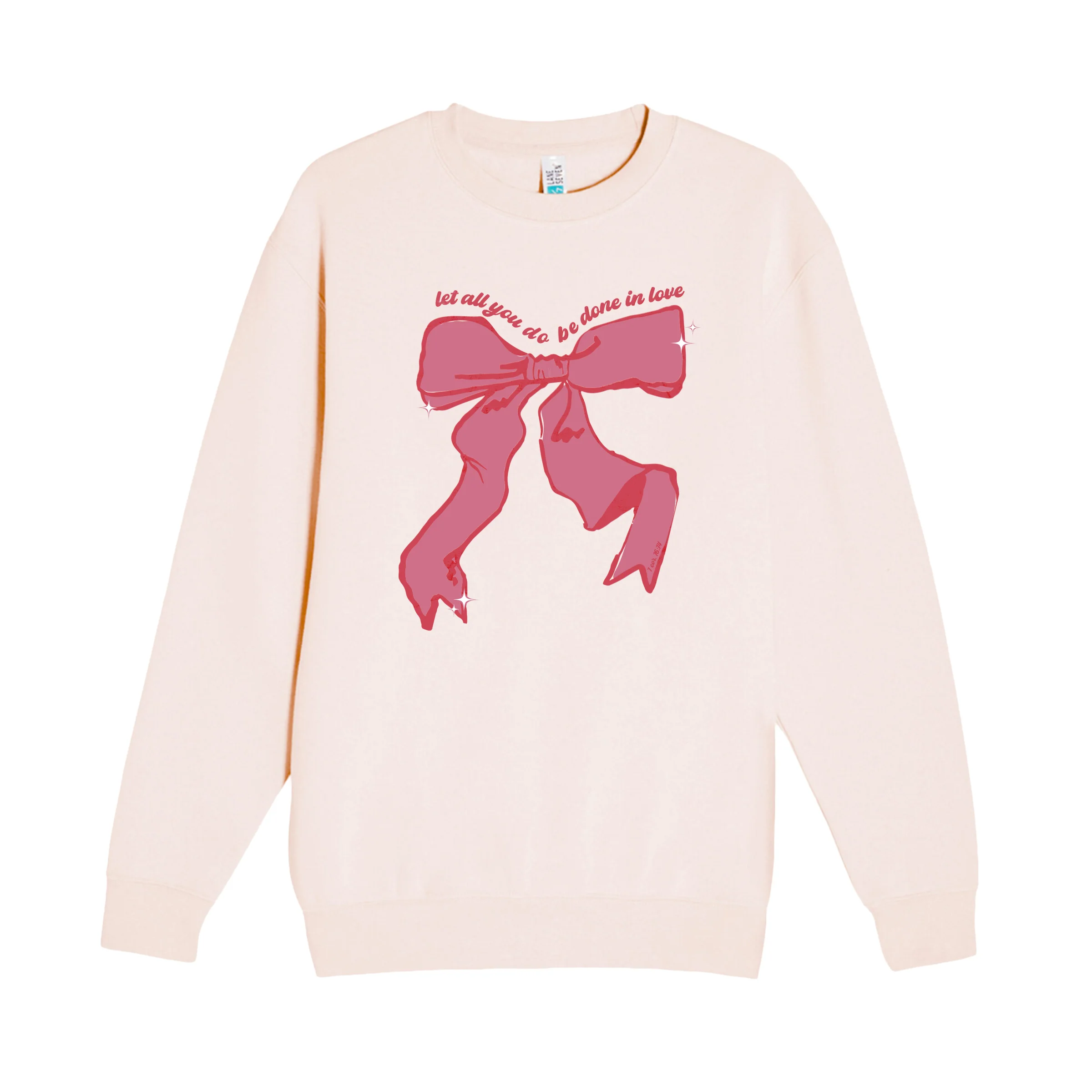 Let All You Do Crewneck Sweatshirt - Image 2