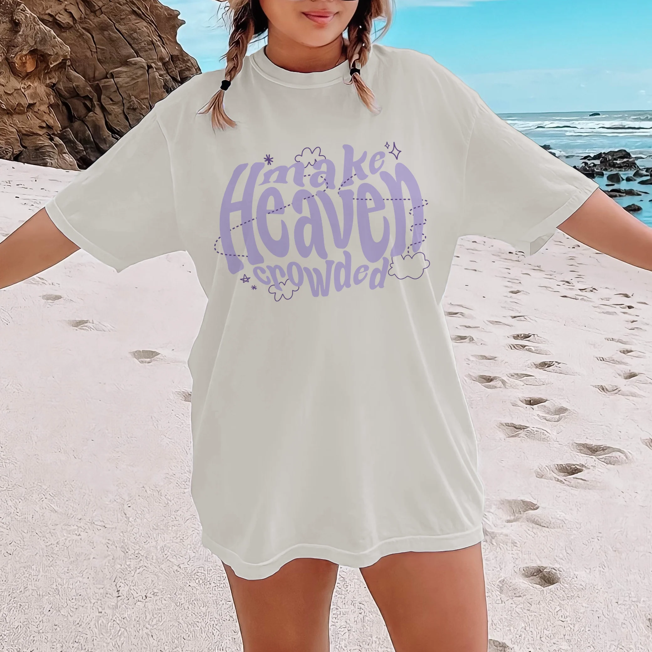 Make Heaven Crowded Tee