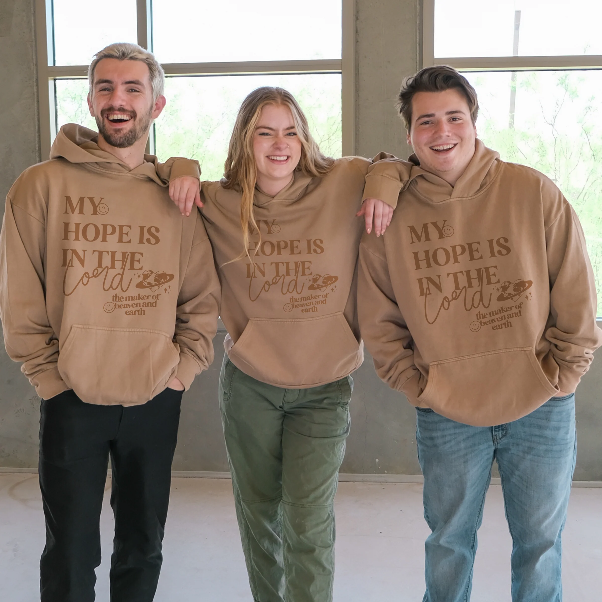 My Hope Is In The Lord Pullover Hoodie - Image 2