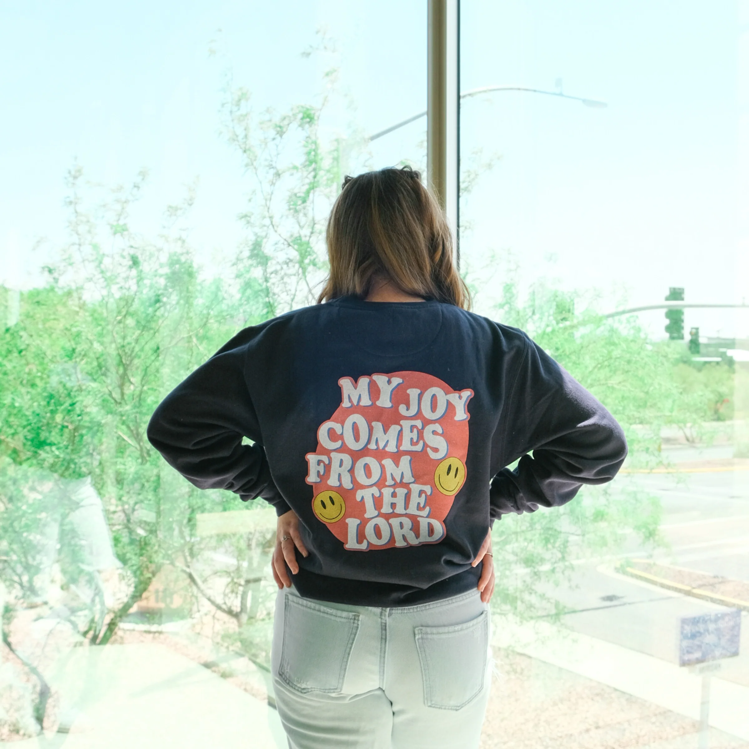 My Joy Comes From The Lord Crewneck Sweatshirt - Image 2