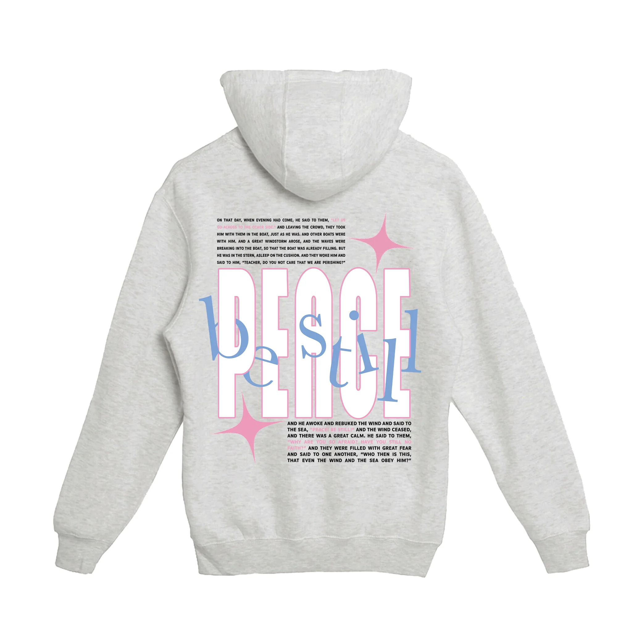 Peace Be Still Pullover Hoodie - Image 2
