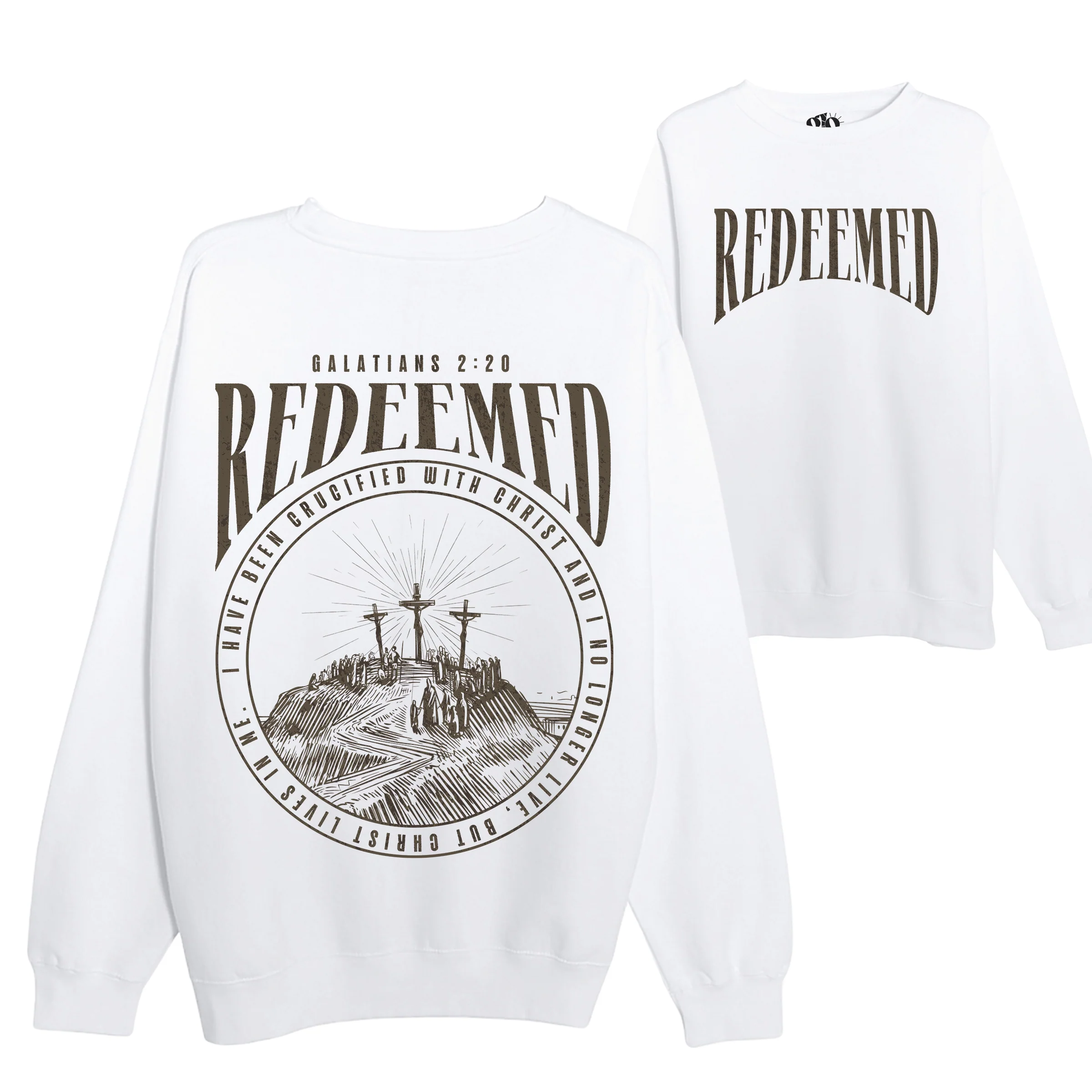 Redeemed Crewneck Sweatshirt - Image 3
