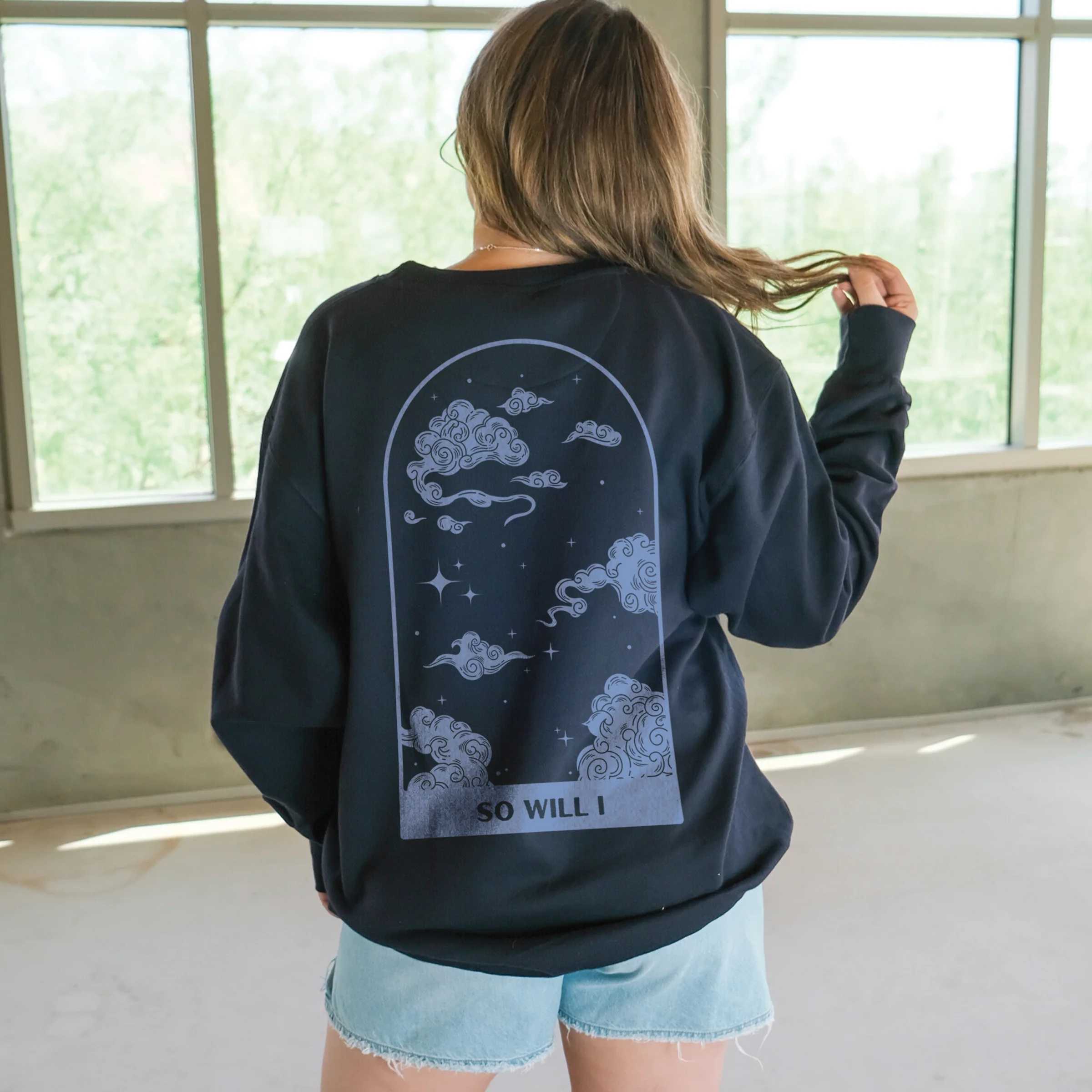 So Will I Crewneck Sweatshirt - Image 2