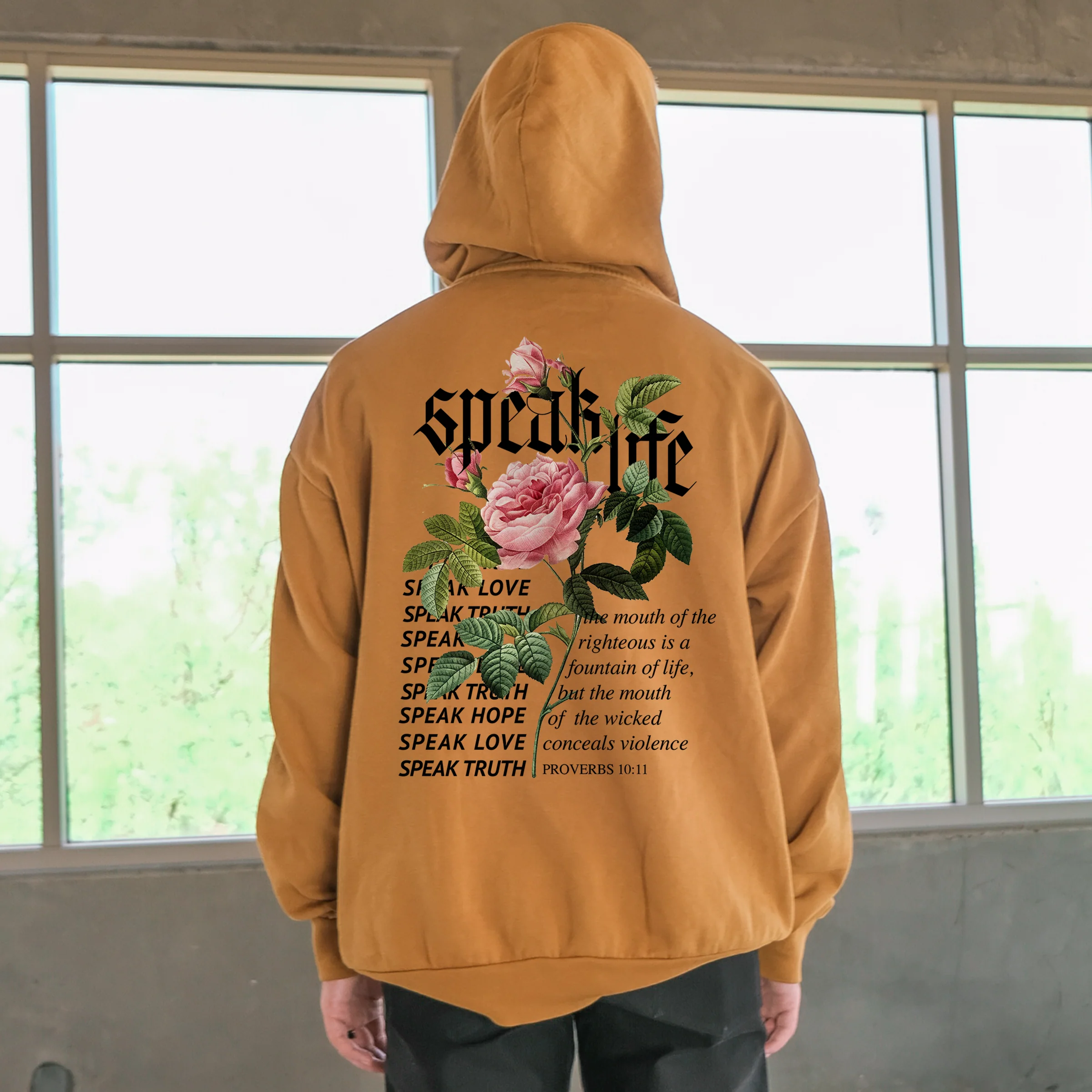 Speak Life Pullover Hoodie - Image 2