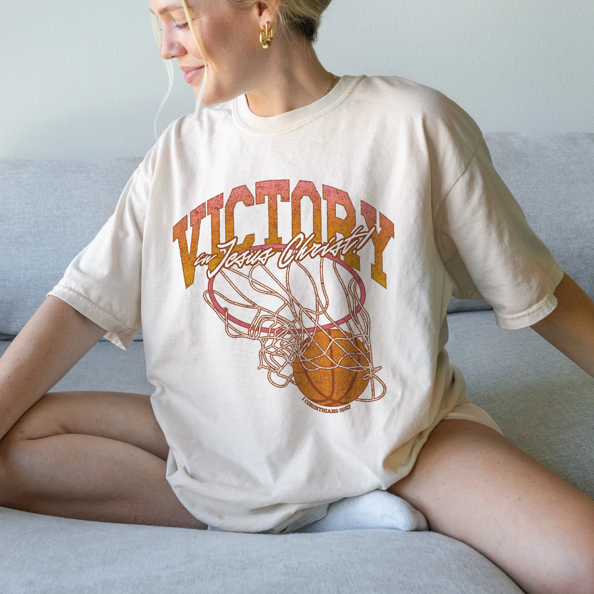 Victory In Jesus Tee - Image 2