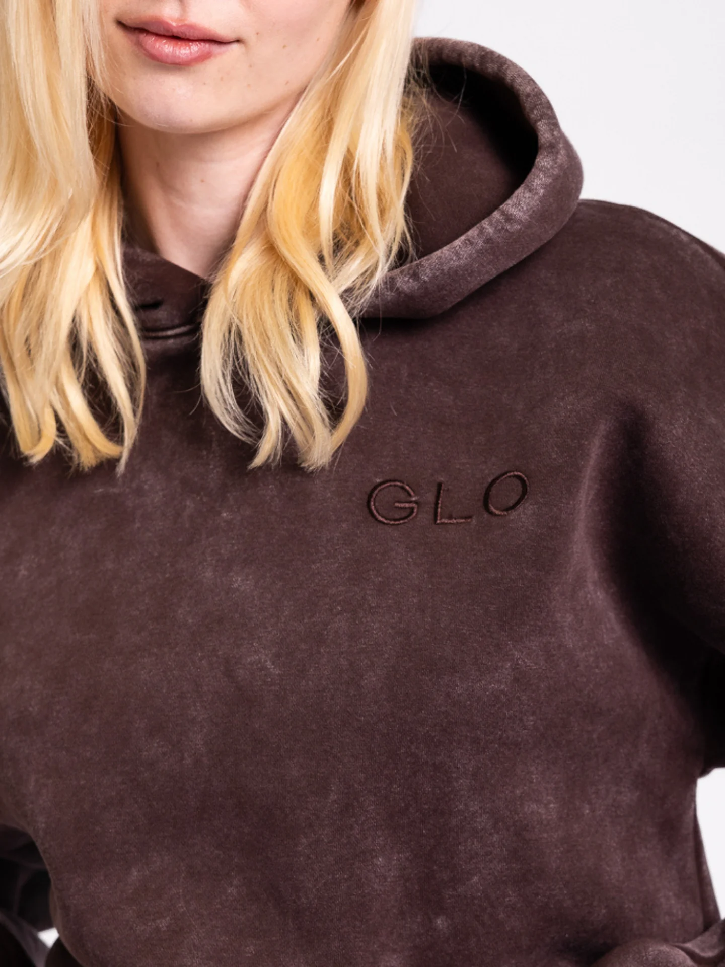 Kingdom Essential Hoodie - Snow Wash - Coffee Bean - Image 4