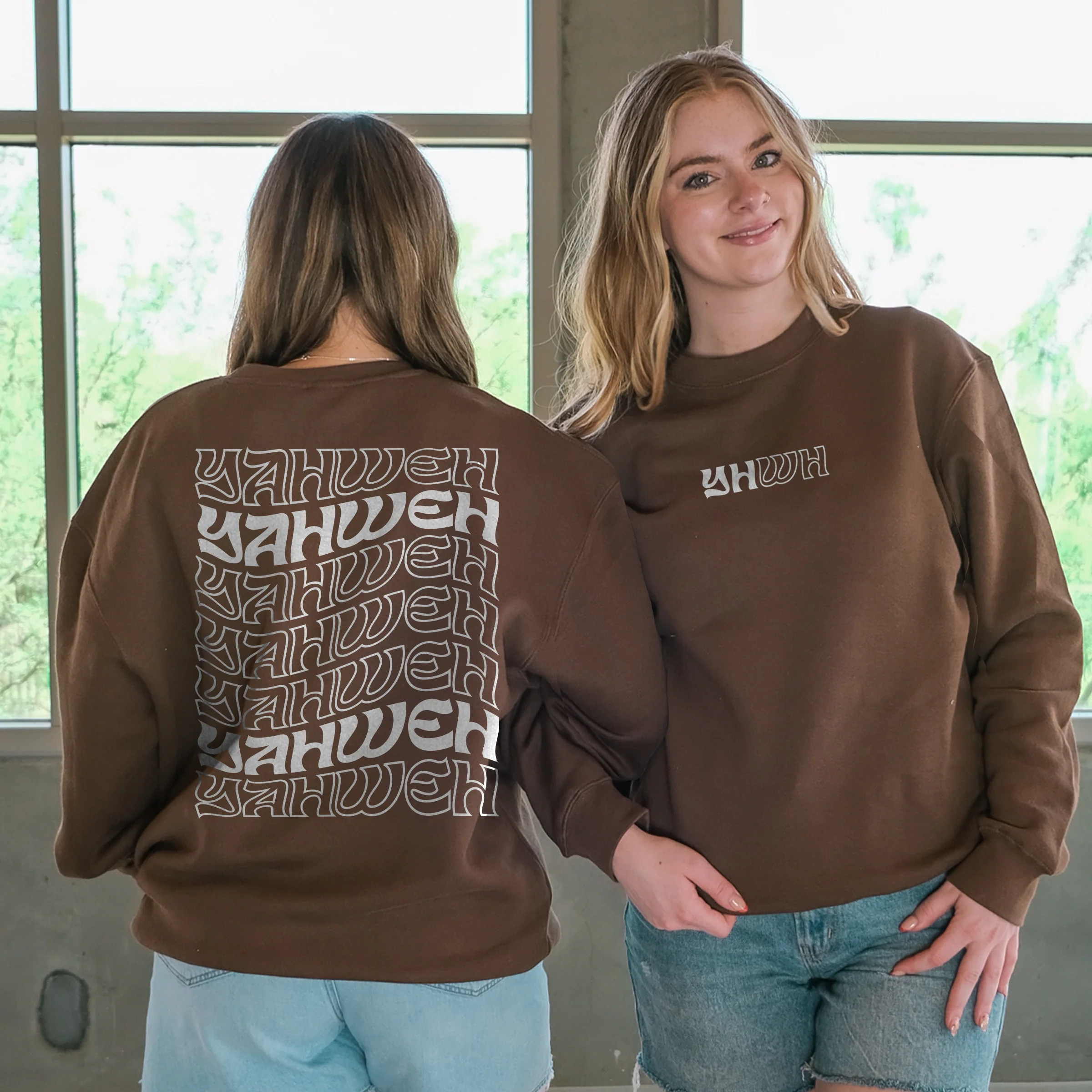 YHWH Crewneck Sweatshirt - Image 2