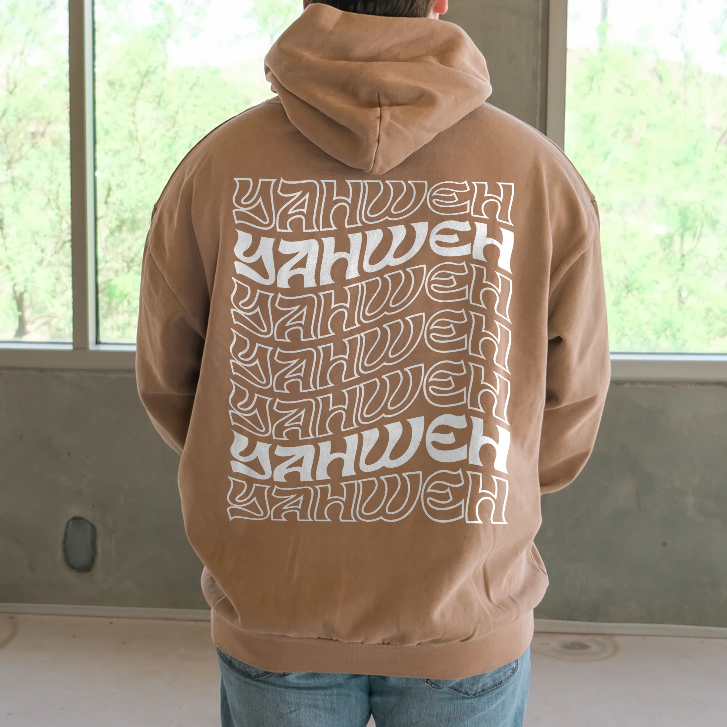 YHWH Pullover Hoodie - Image 3
